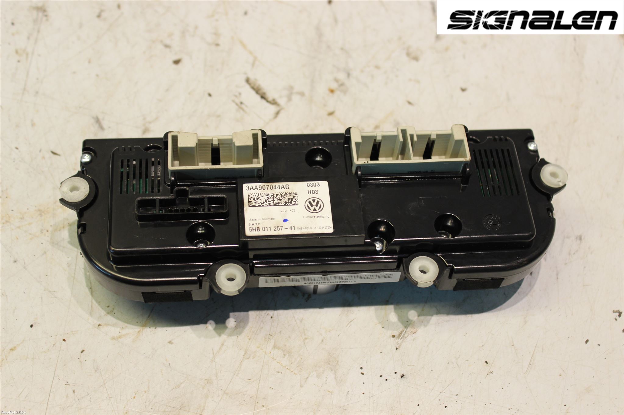 Volkswagen VW PASSAT 11-14 Varme Ac Betjening-Display