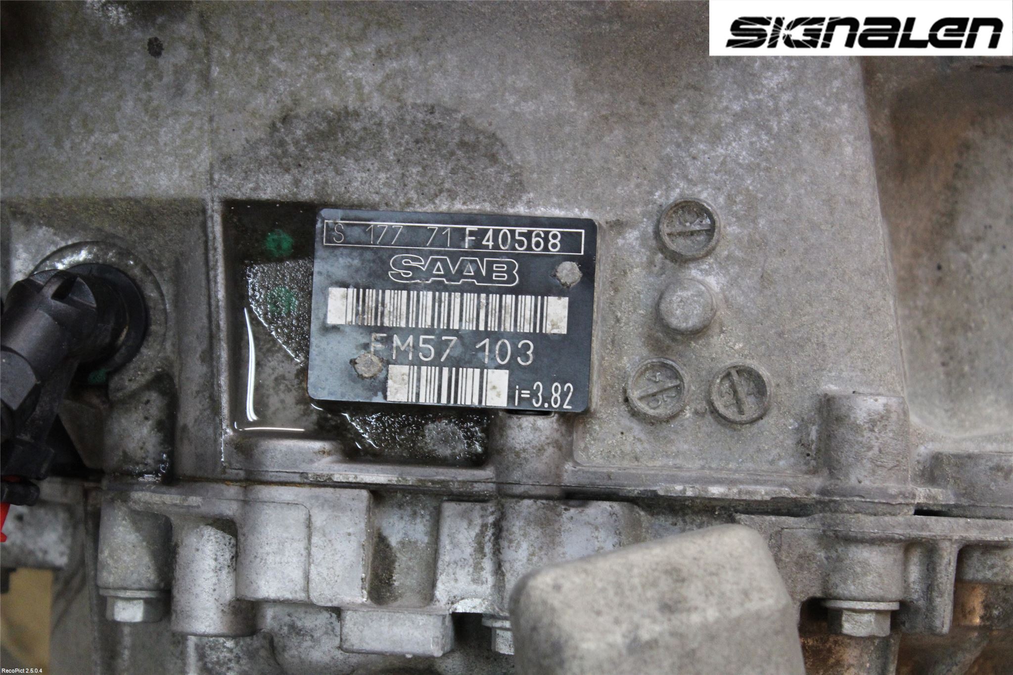 Saab 9-3 VER2/VER3 08-15 Gearkasse 5 Trinn