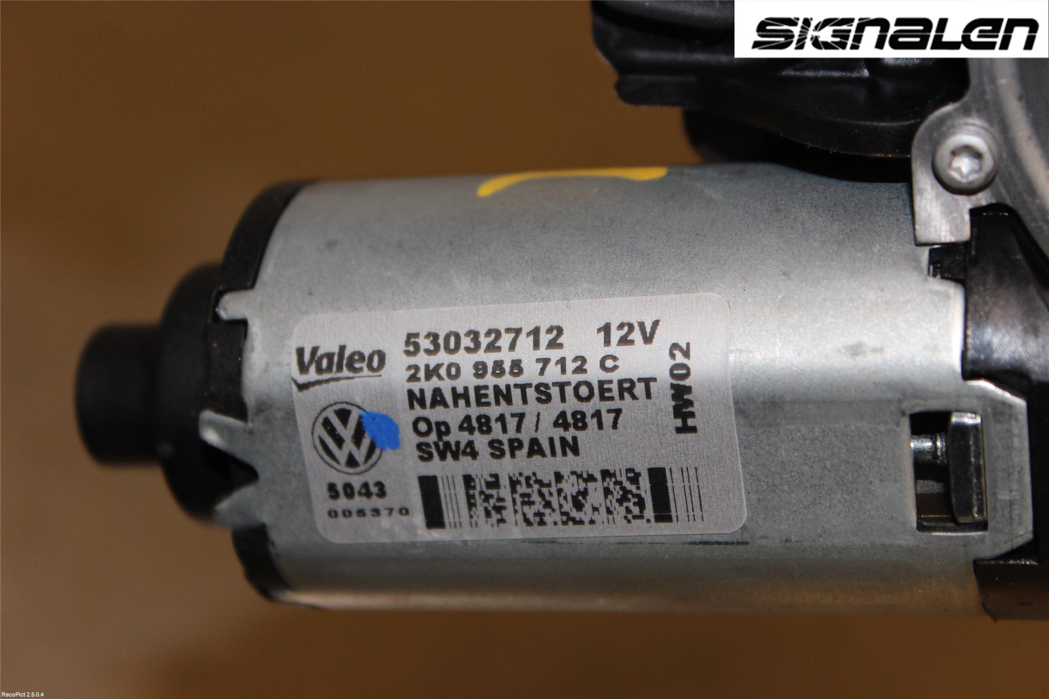Volkswagen VW CADDY 11-15 Viskermotor Bakluke