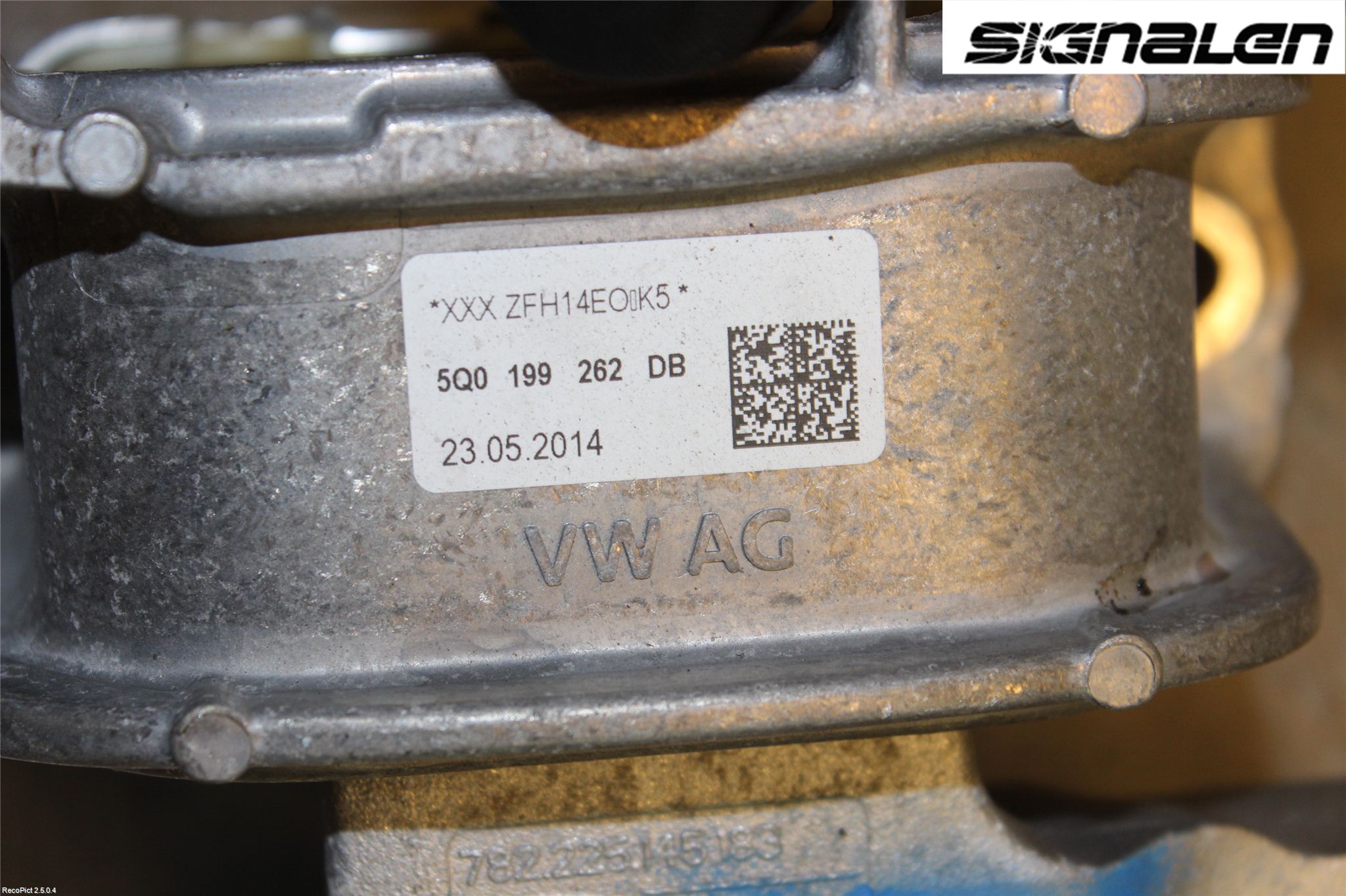 Volkswagen VW GOLF / E-GOLF VII 13-20 Motor Feste Gummi