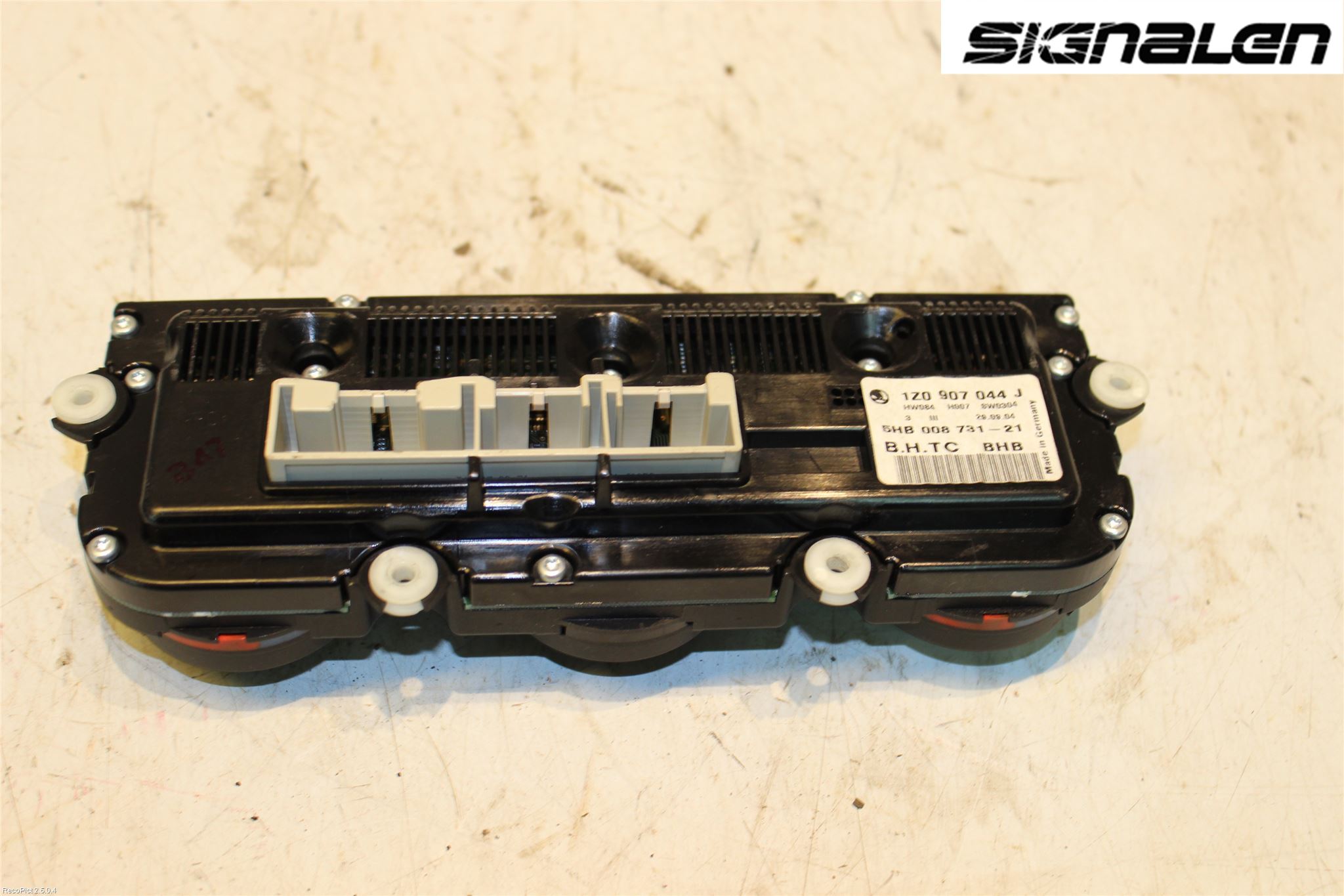 Skoda OCTAVIA (1Z) 05-13 Varme Ac Betjening-Display