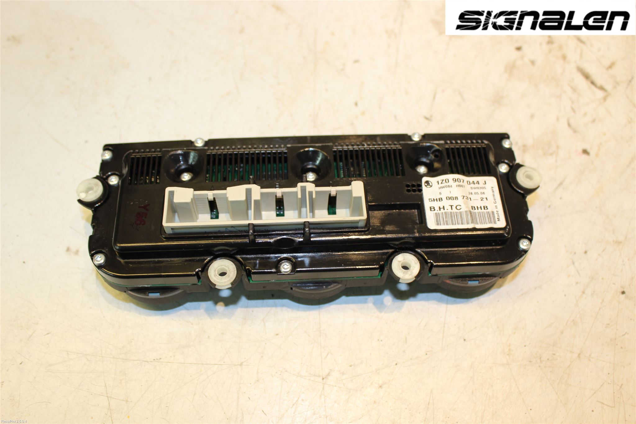Skoda OCTAVIA (1Z) 05-13 Varme Ac Betjening-Display