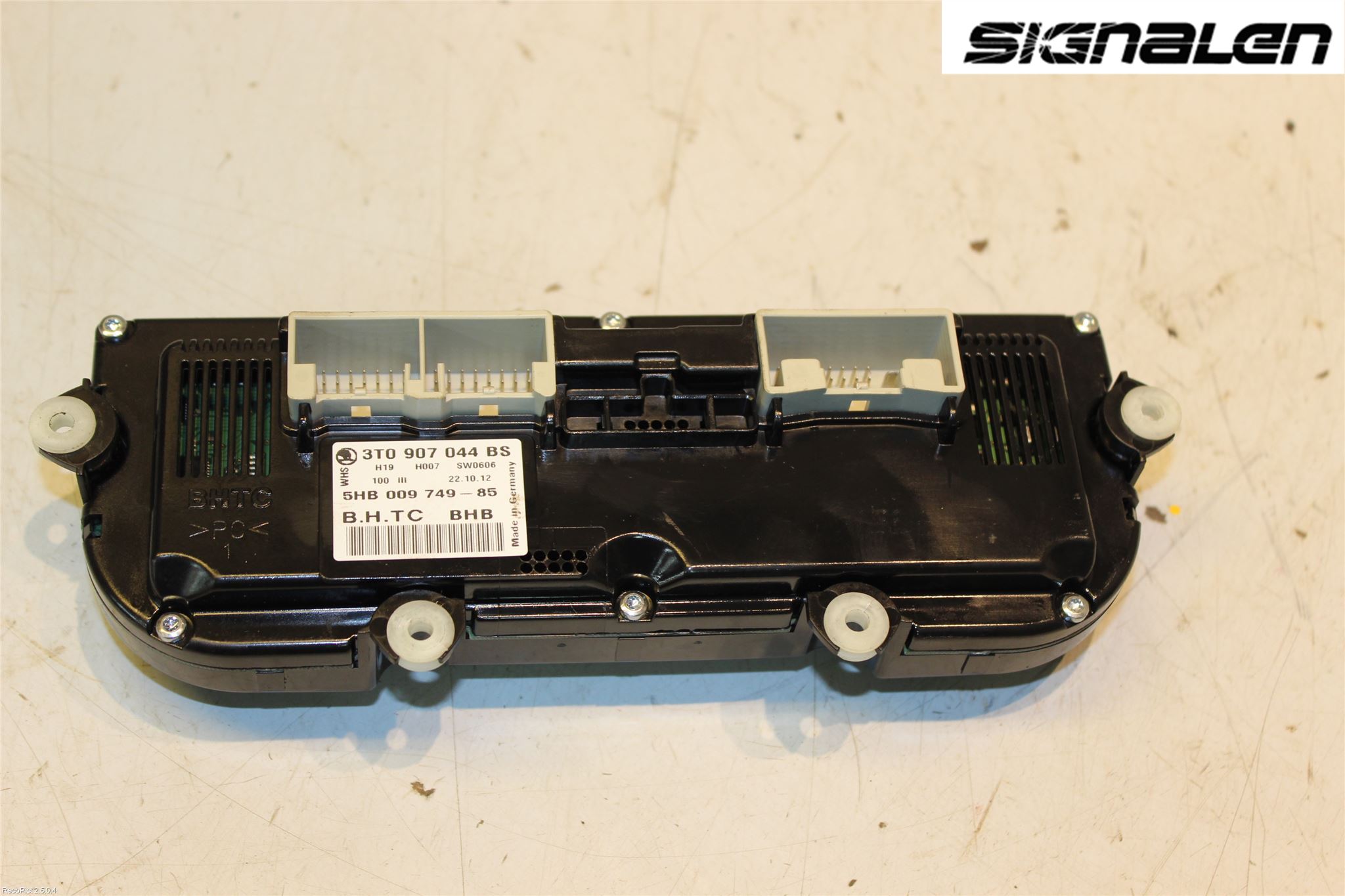 Skoda OCTAVIA (1Z) 05-13 Varme Ac Betjening-Display