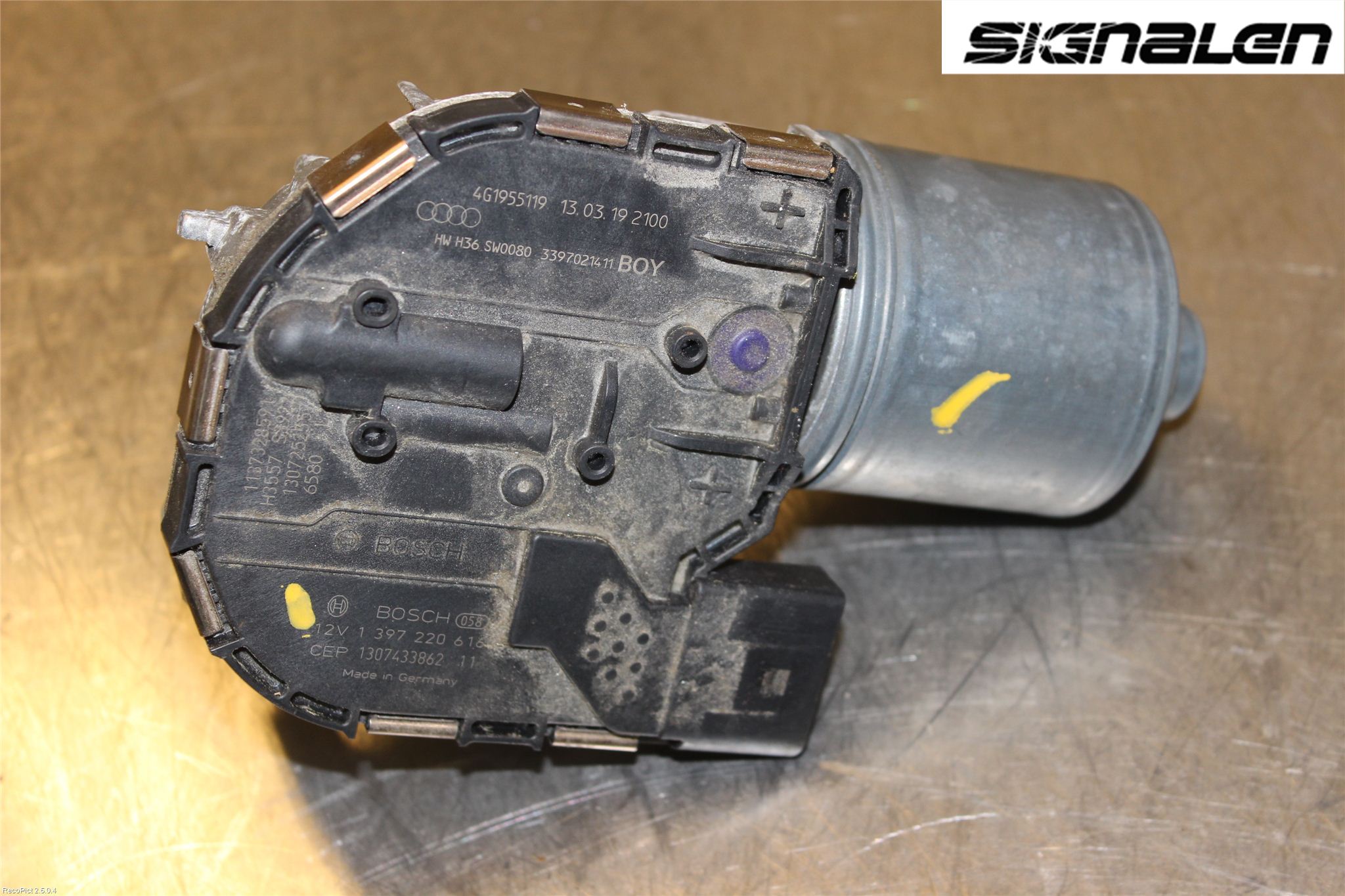 Audi A6/S6 4G 11-18 Viskermotor Frontrute