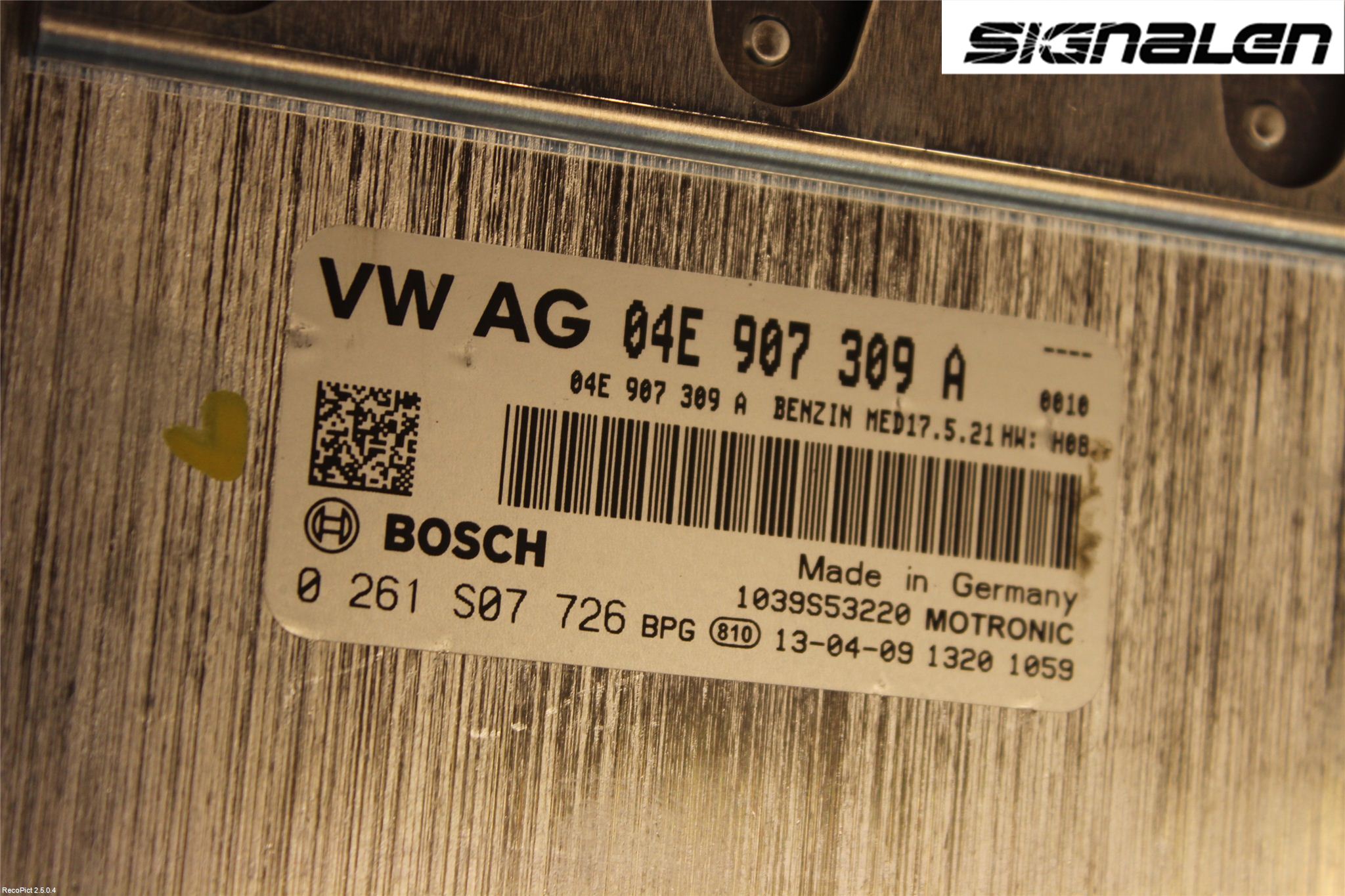 Volkswagen VW GOLF / E-GOLF VII 13-20 Styreenhet Innsprøytning