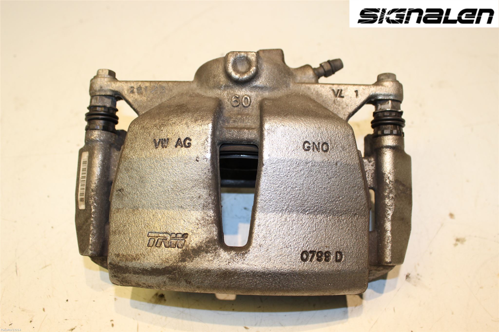 Volkswagen VW SHARAN 11- Bremsecaliper Foran Venstre