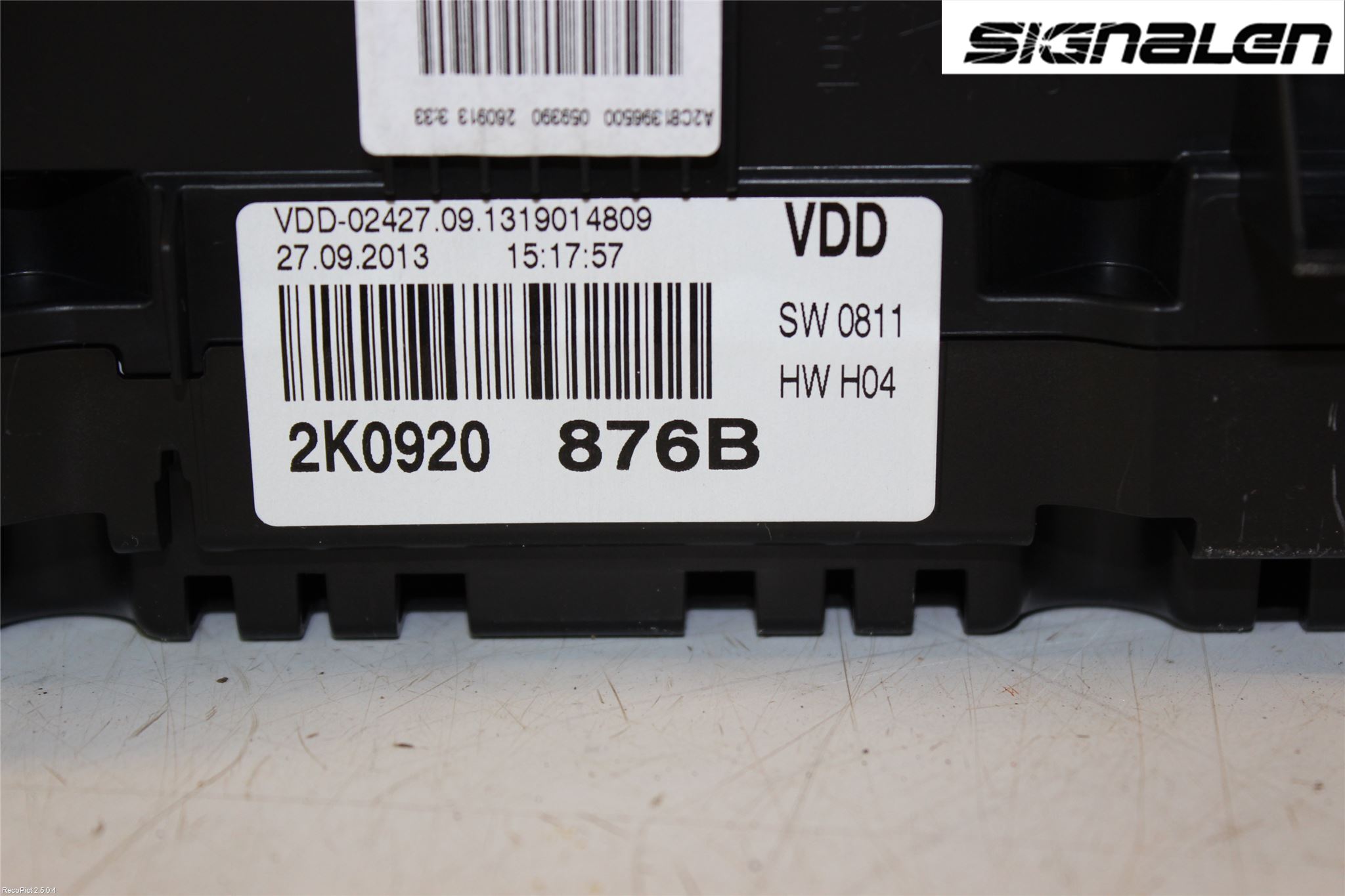 Volkswagen VW CADDY 11-15 Instr Kombinert