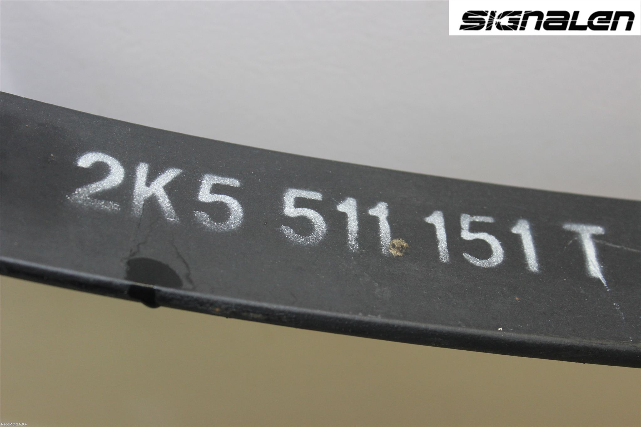 Volkswagen VW CADDY 11-15 Fjær Bak Blad