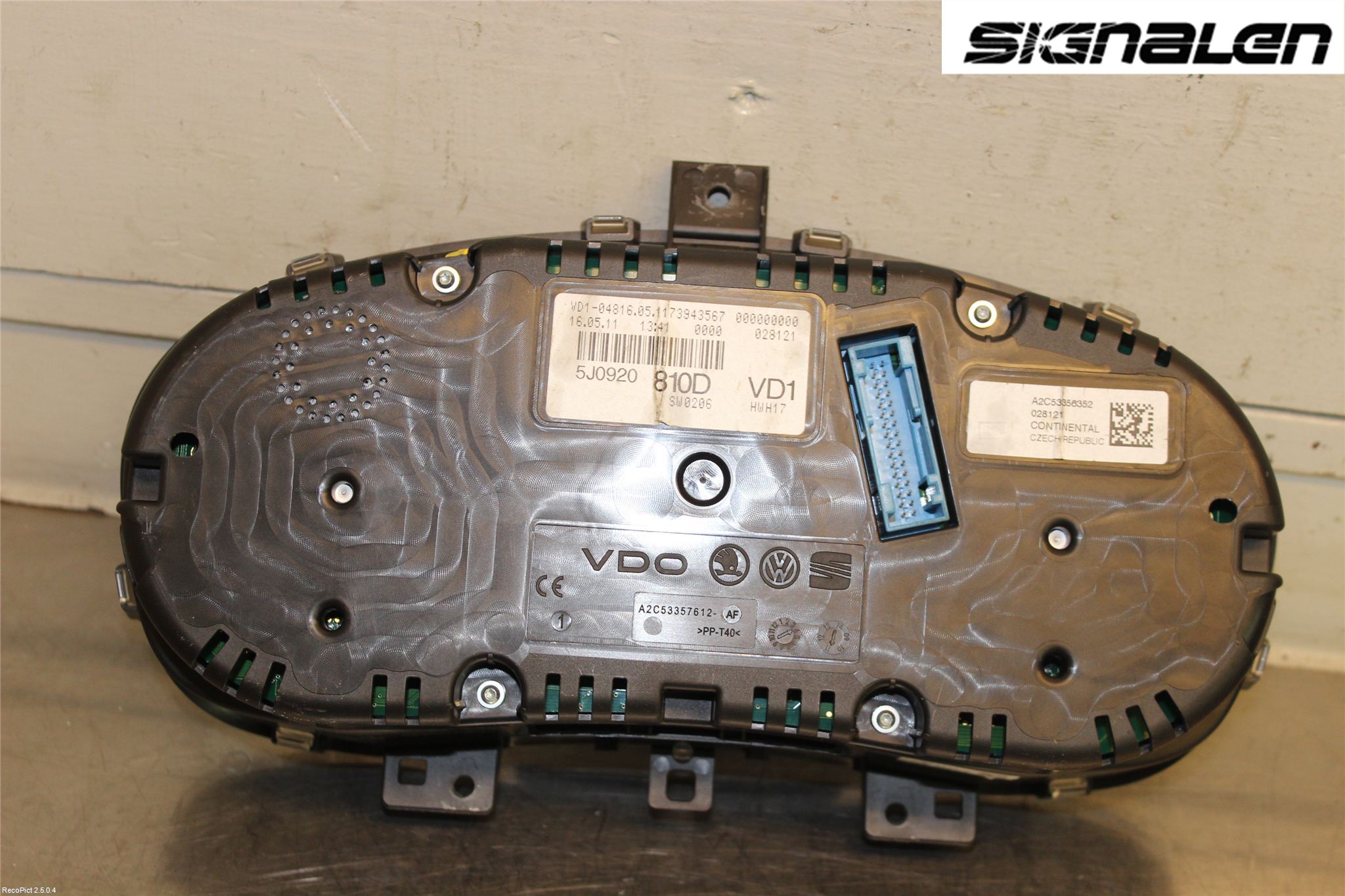 Skoda FABIA 07-14 Instr Kombinert