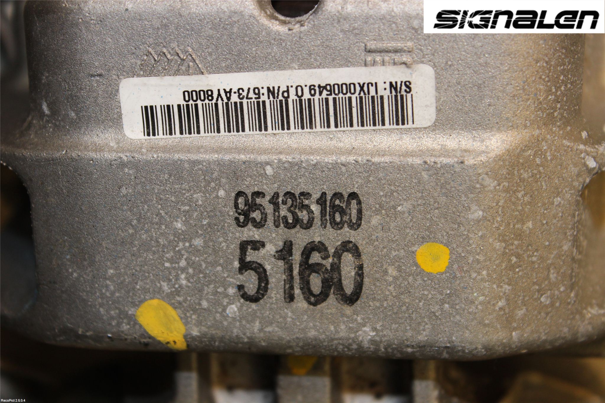Chevrolet TRAX Motor Feste Gummi