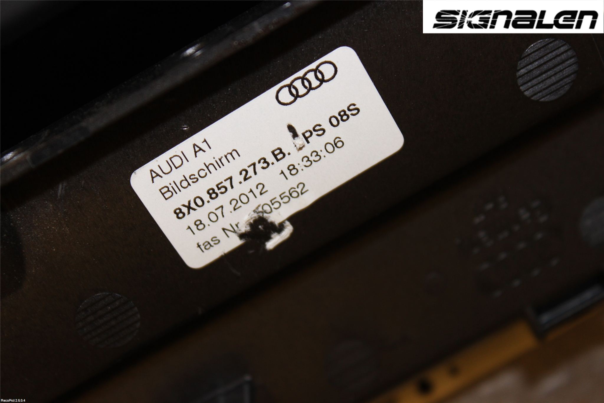 Audi A1/S1 11-18 Kjørecomputer