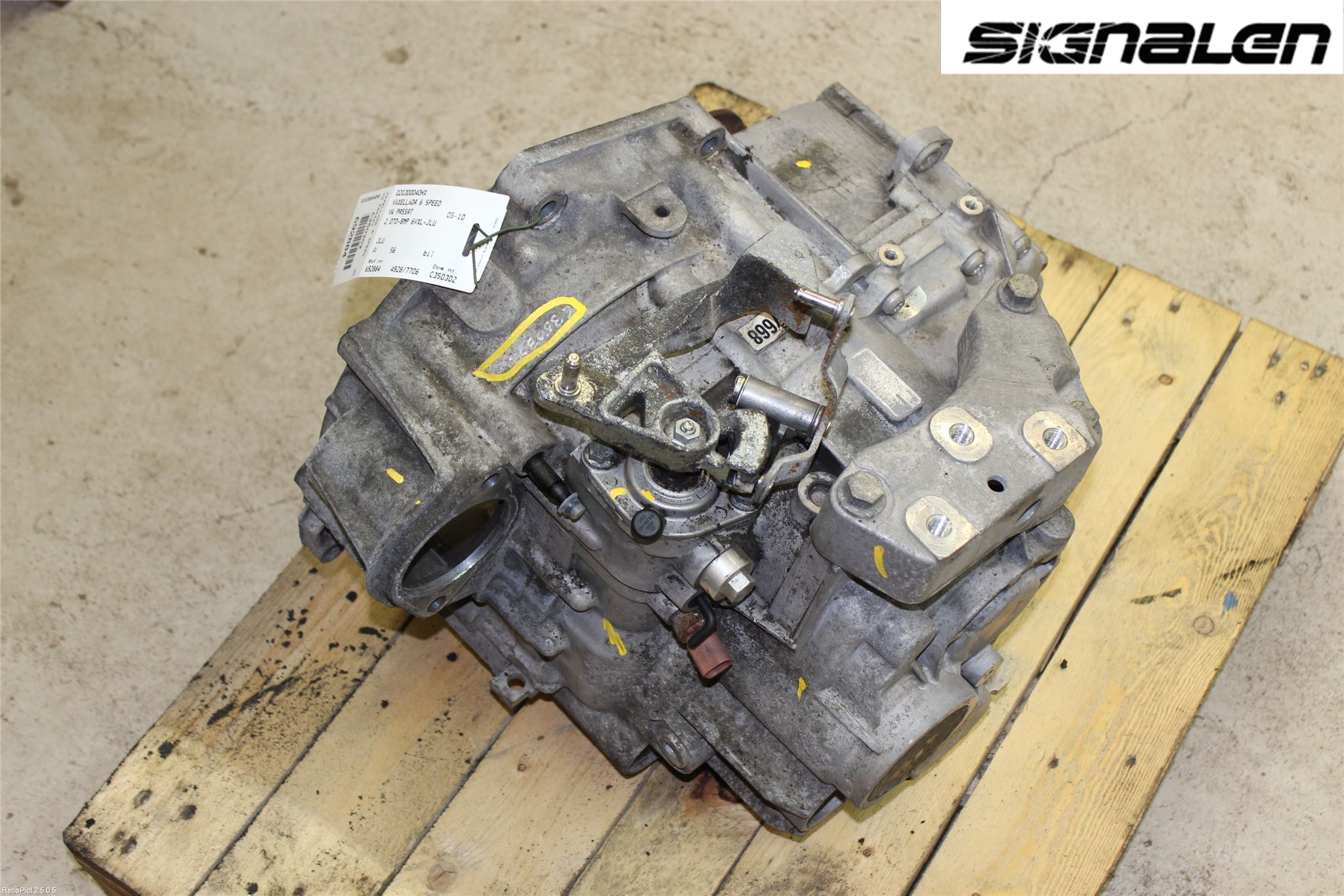 Volkswagen VW PASSAT 05-11 Gearkasse 6 Trinn