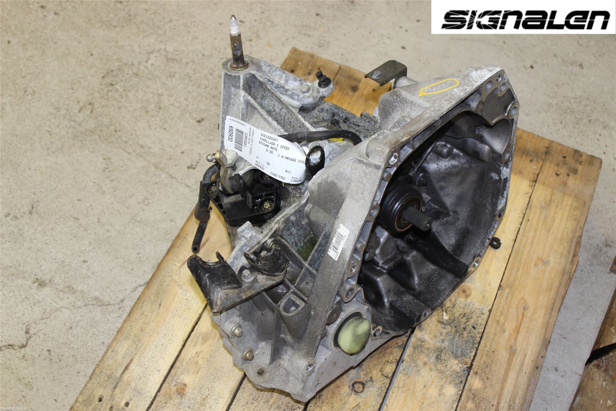 Nissan NOTE E11 06-14 Gearkasse 5 Trinn