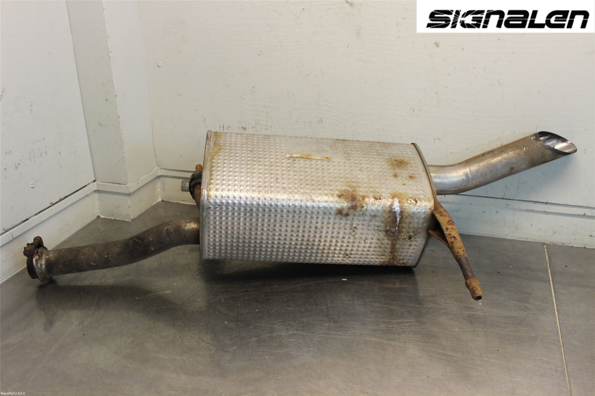 Peugeot PARTNER 08-15 Eksos Bakre Potte