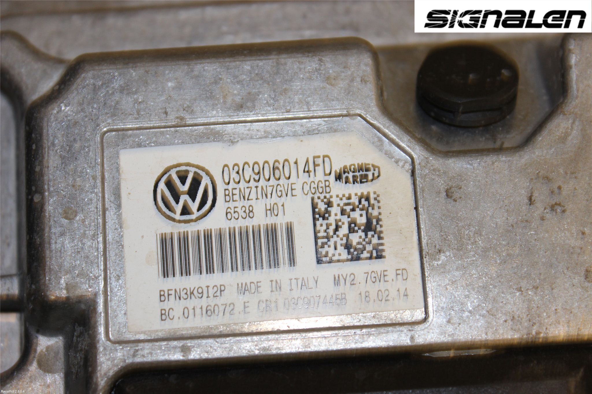 Volkswagen VW POLO 10-17 Styreenhet Innsprøytning