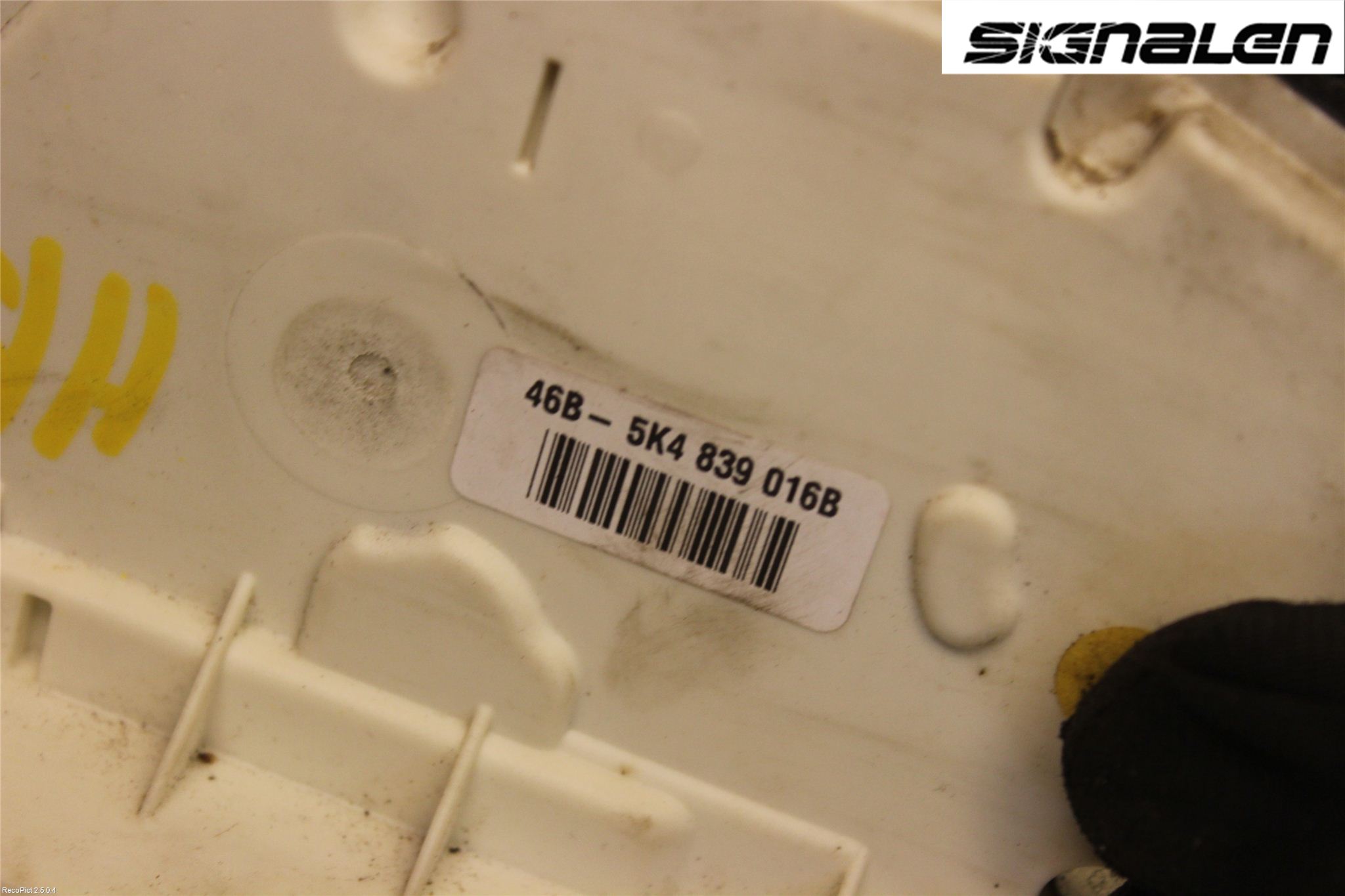 Volkswagen VW GOLF VI 09-13 Dørlås - Låsekasse