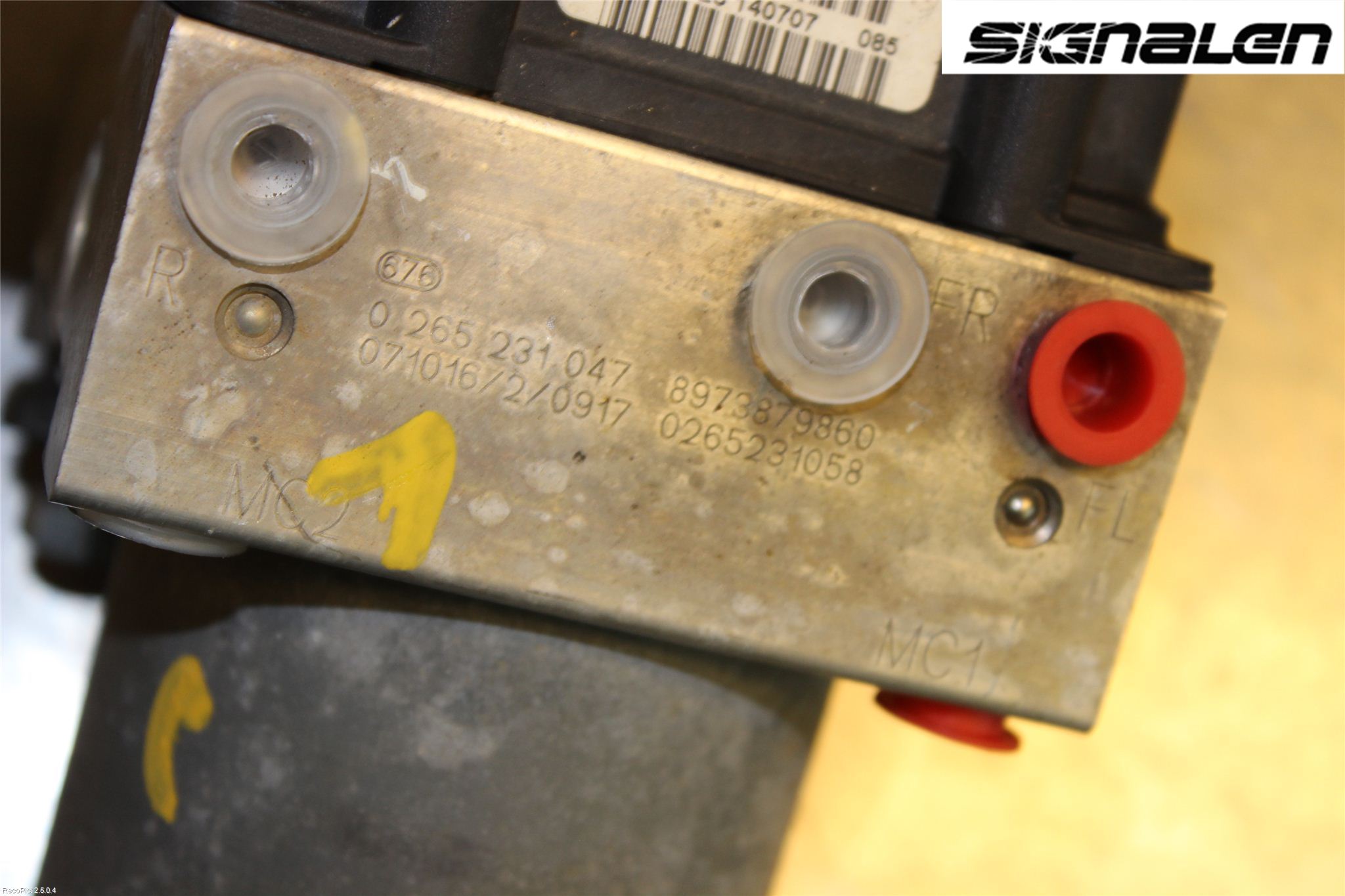 Isuzu D-MAX Abs Hydraulikkaggregat