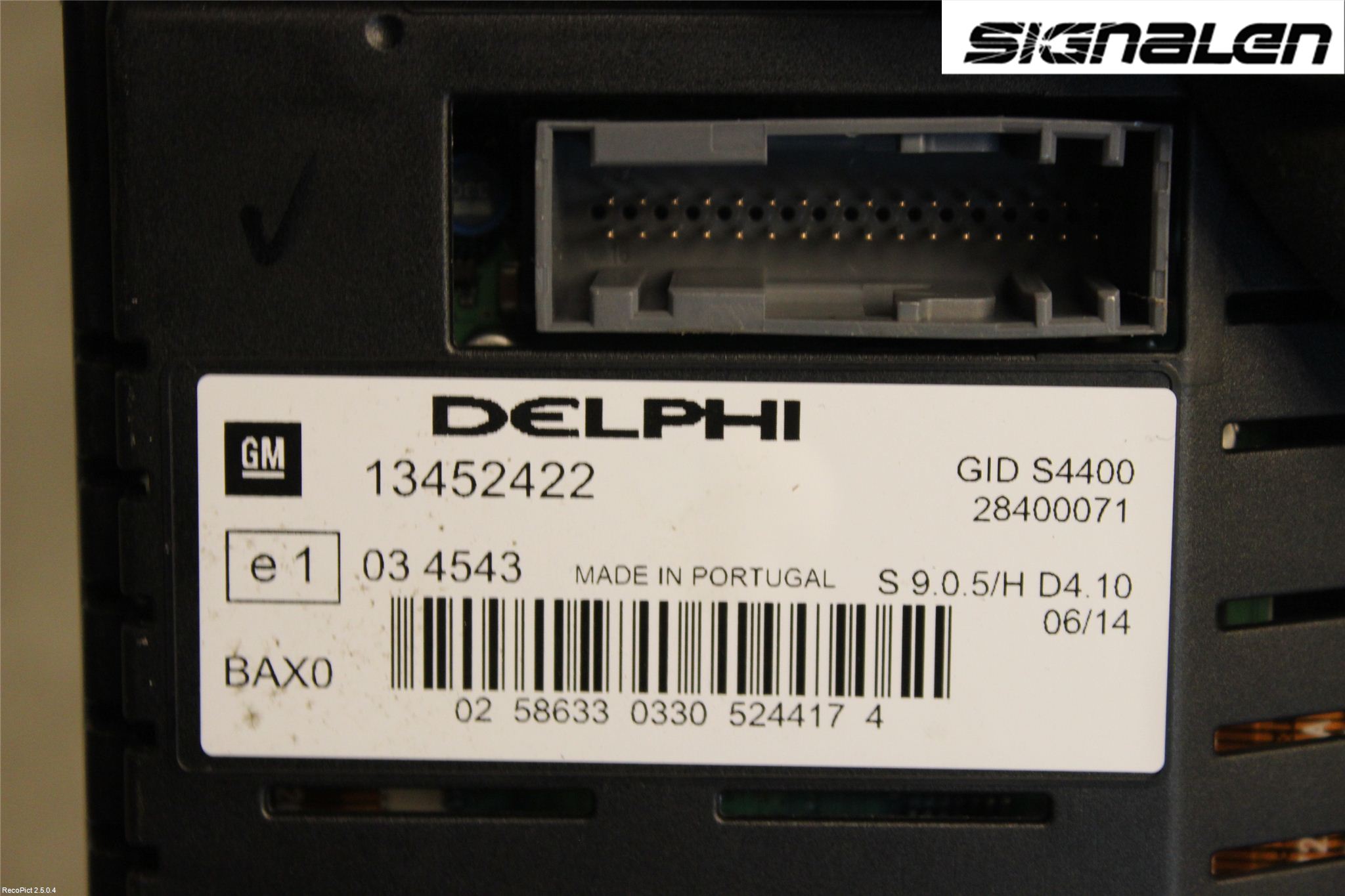 Opel CORSA D 07-14 Kjørecomputer