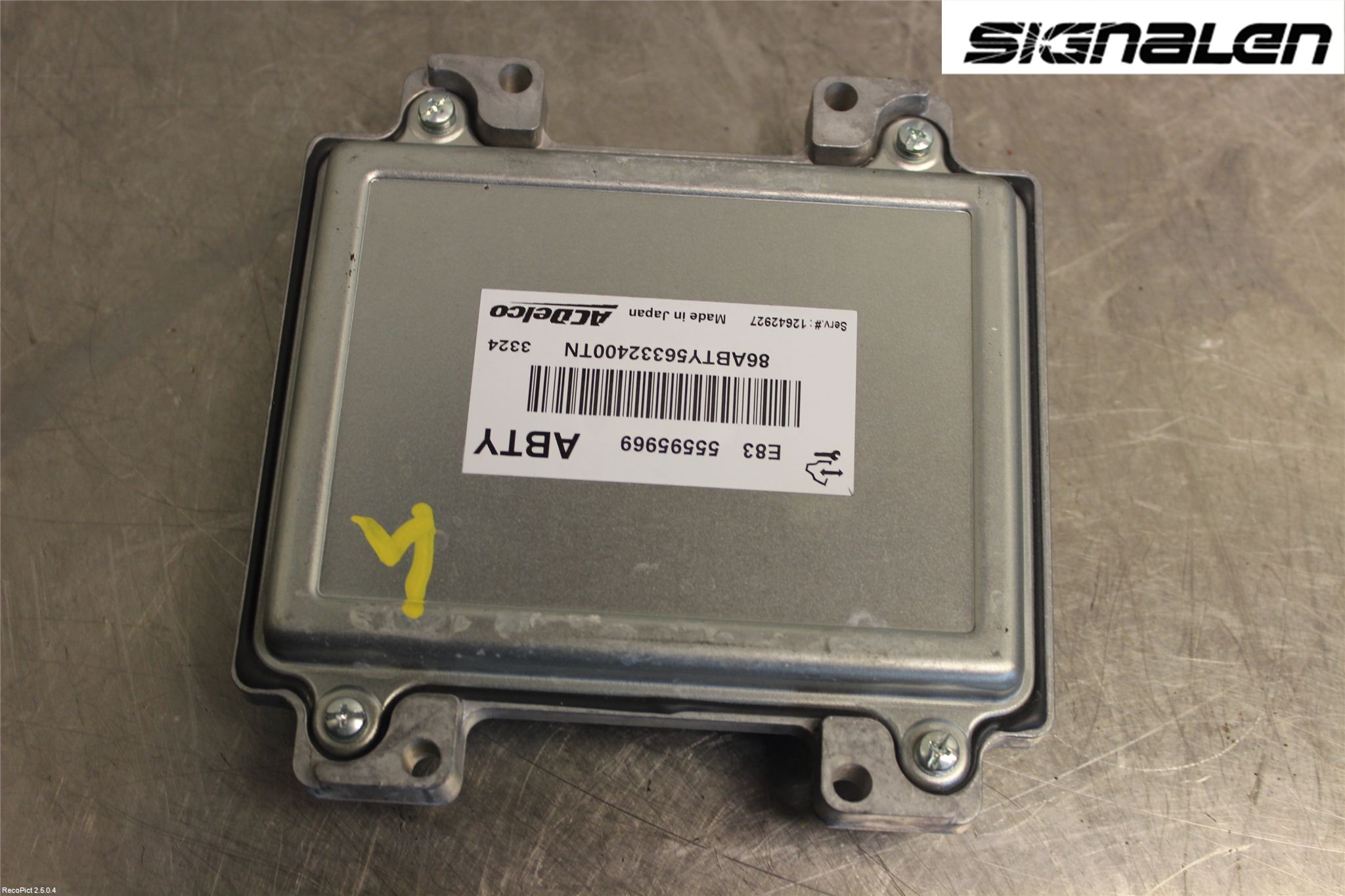 Opel CORSA D 07-14 Styreenhet Innsprøytning