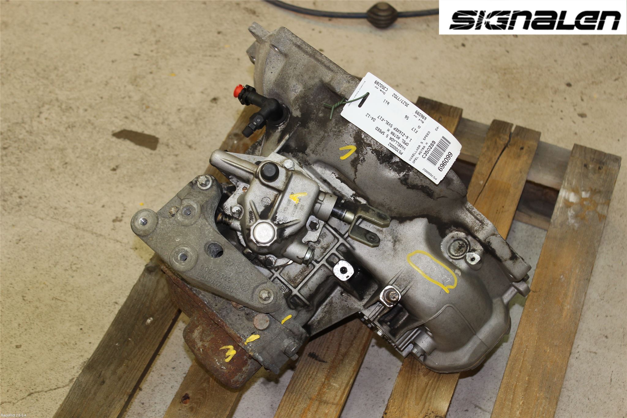 Opel ASTRA H 04-12 Gearkasse 5 Trinn