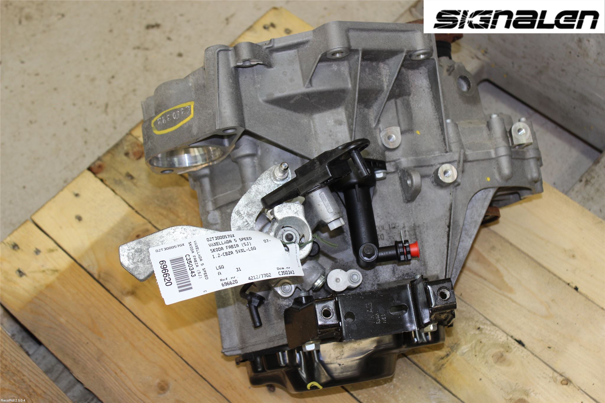 Skoda FABIA 07-14 Gearkasse 5 Trinn