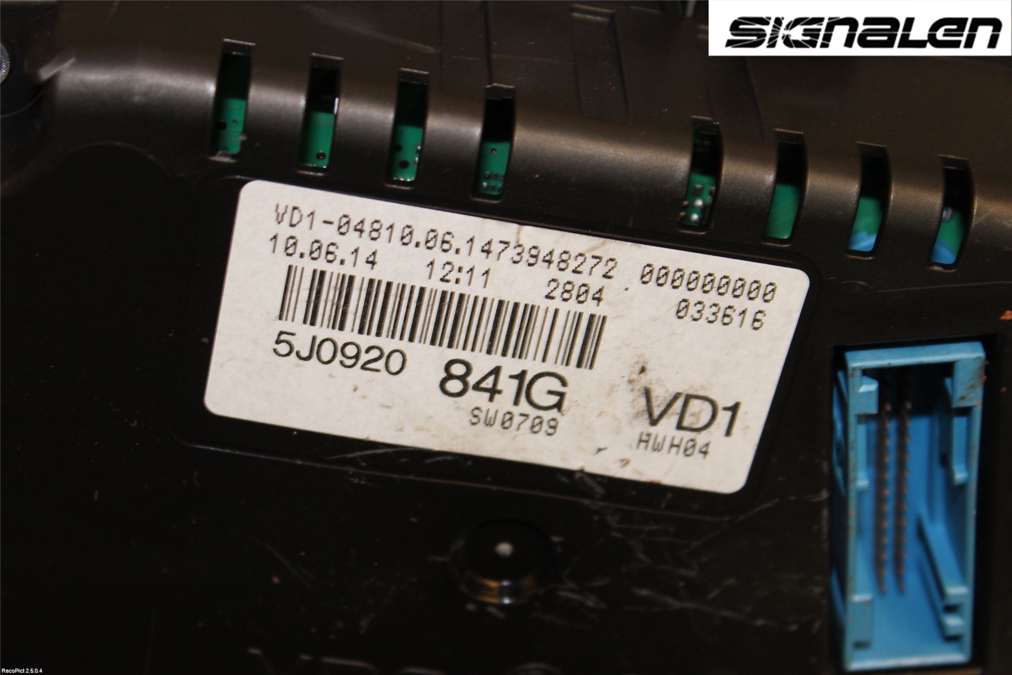 Skoda FABIA 07-14 Instr Kombinert