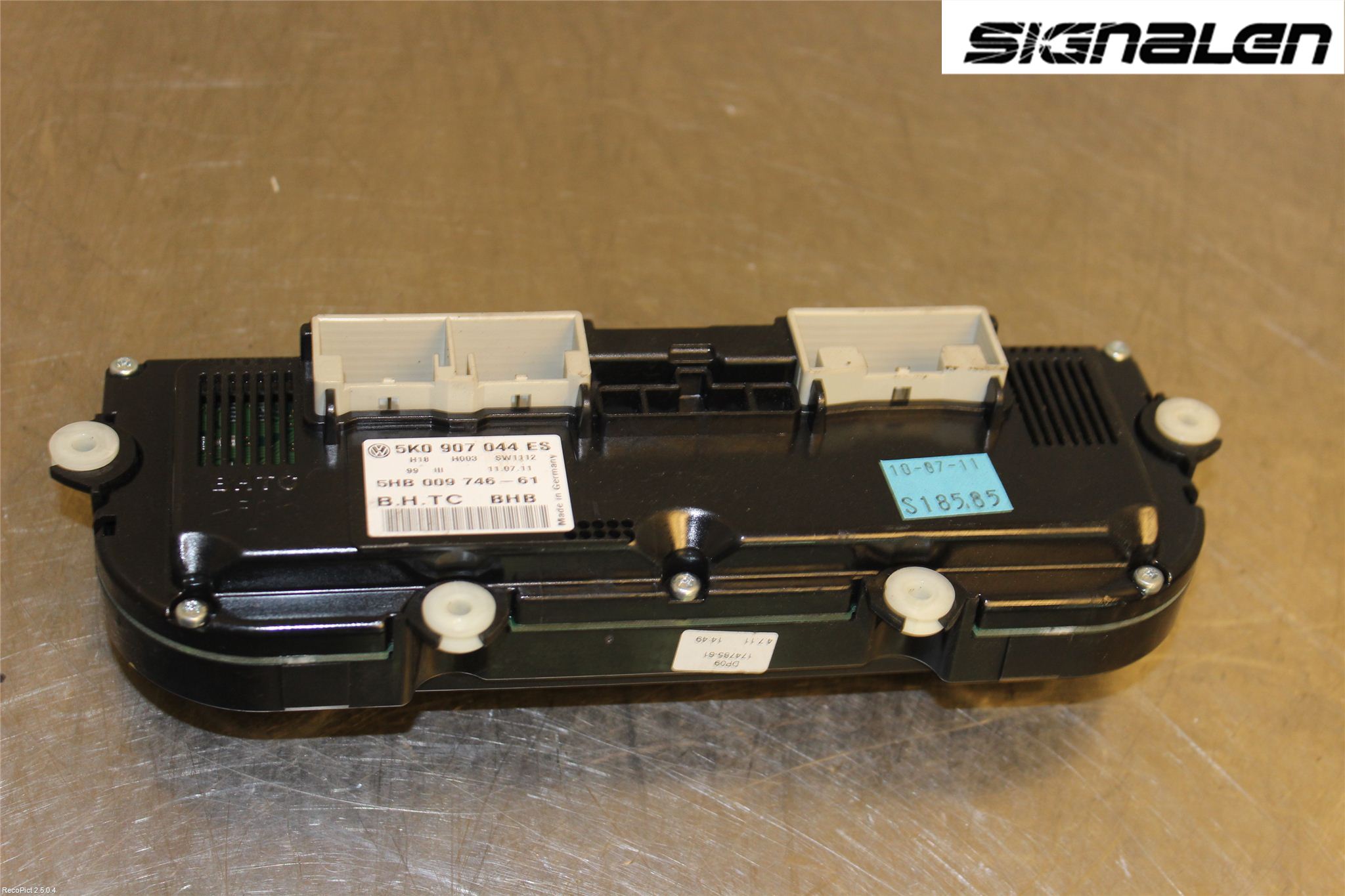 Volkswagen VW PASSAT 11-14 Varme Ac Betjening-Display