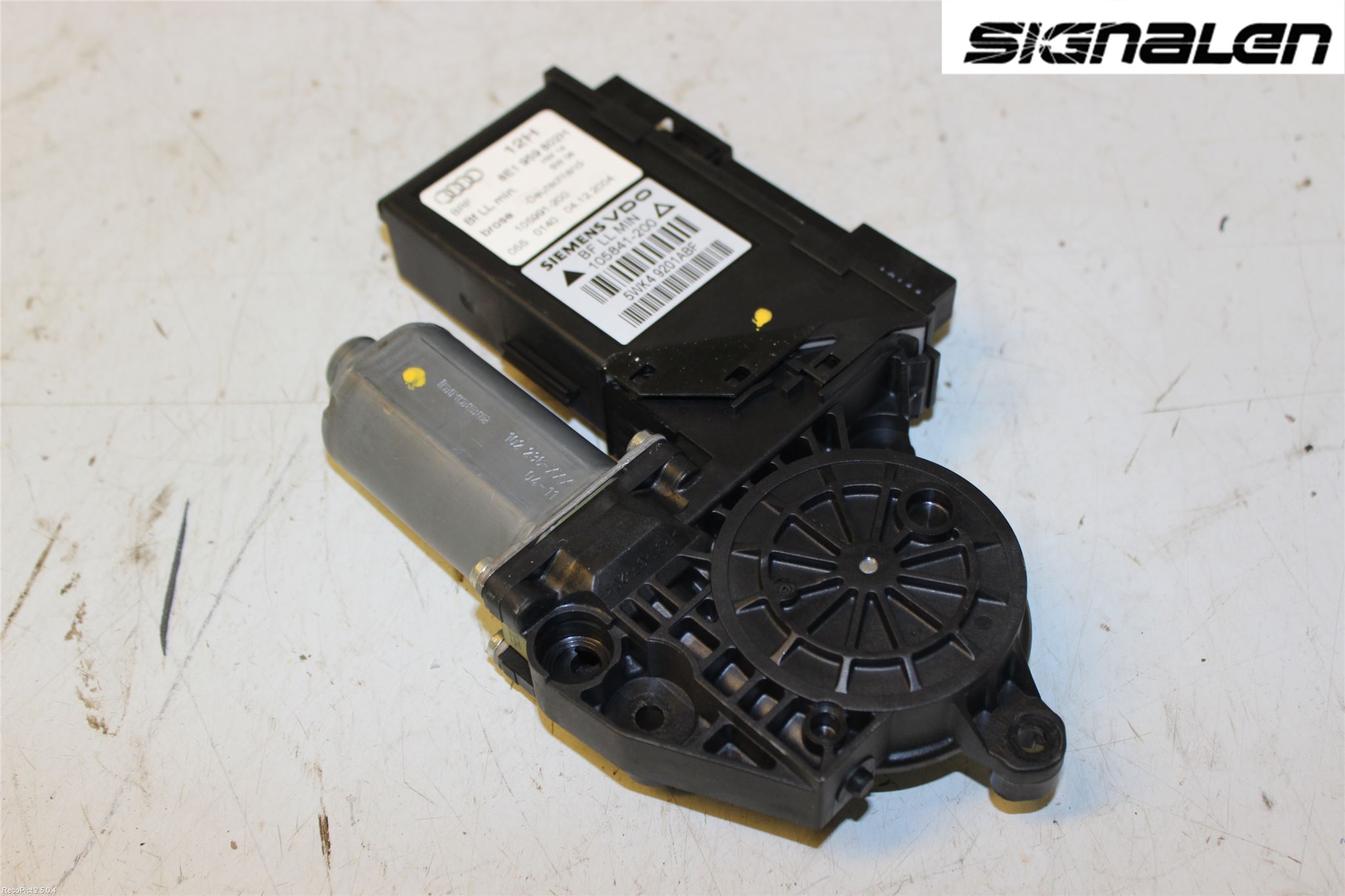 Audi A4/S4 05-07 Vindusheismotor