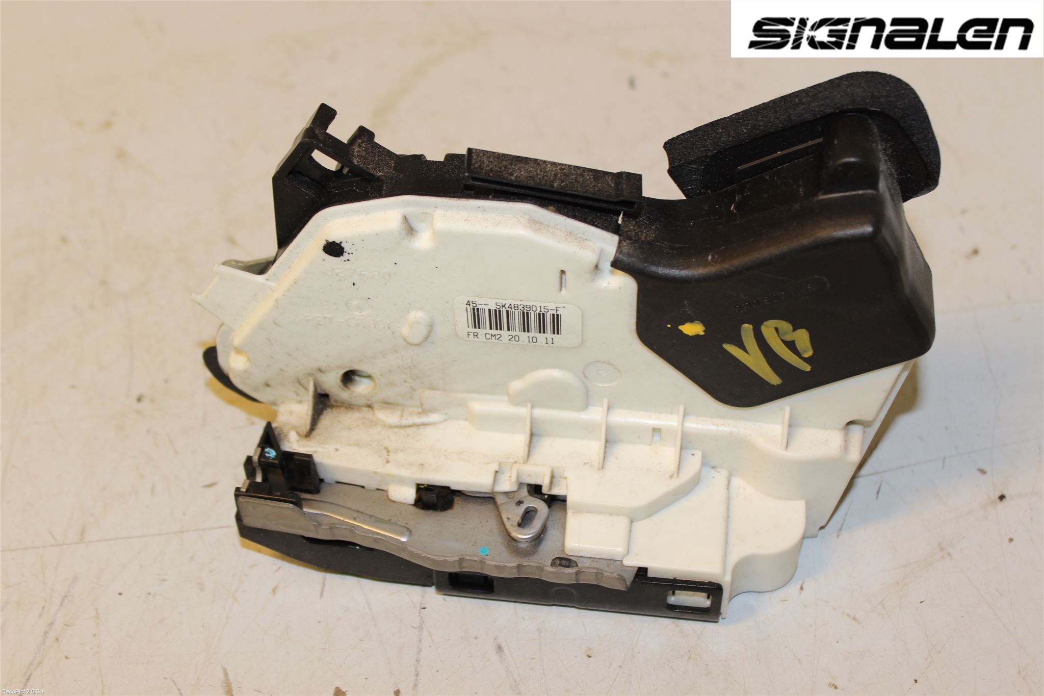 Volkswagen VW POLO 10-17 Dørlås - Låsekasse
