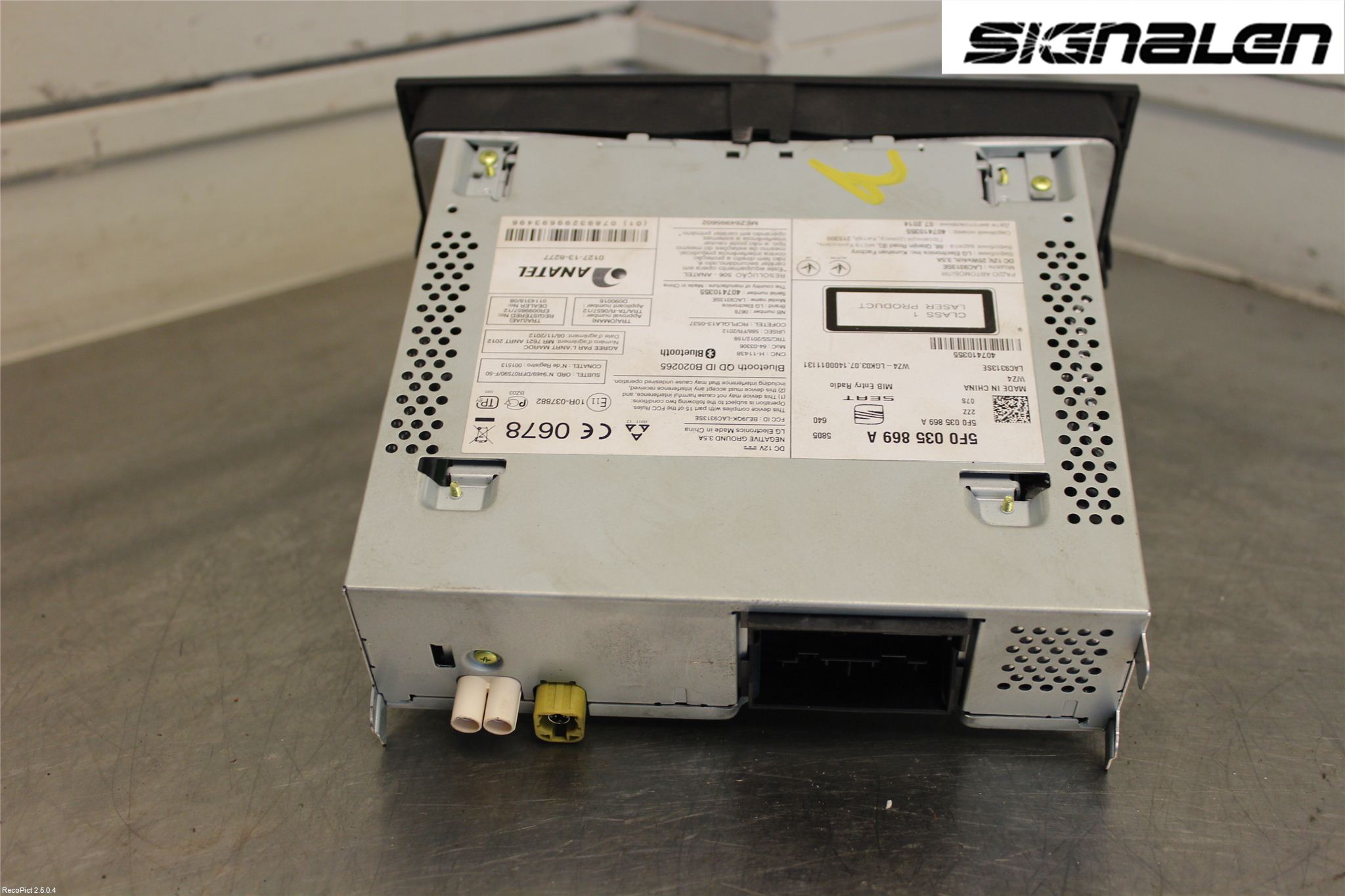 Seat LEON 13-20 Stereo Radio