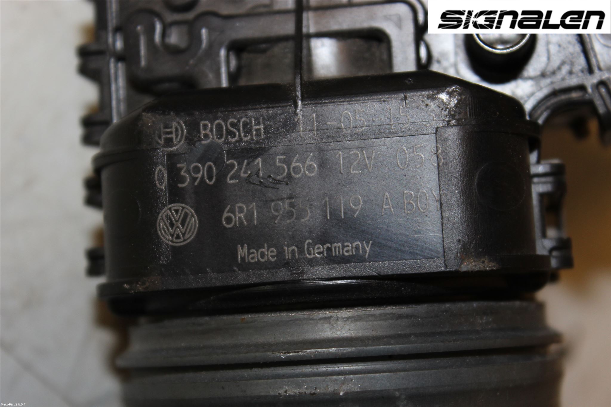 Volkswagen VW POLO 10-17 Viskermotor Frontrute