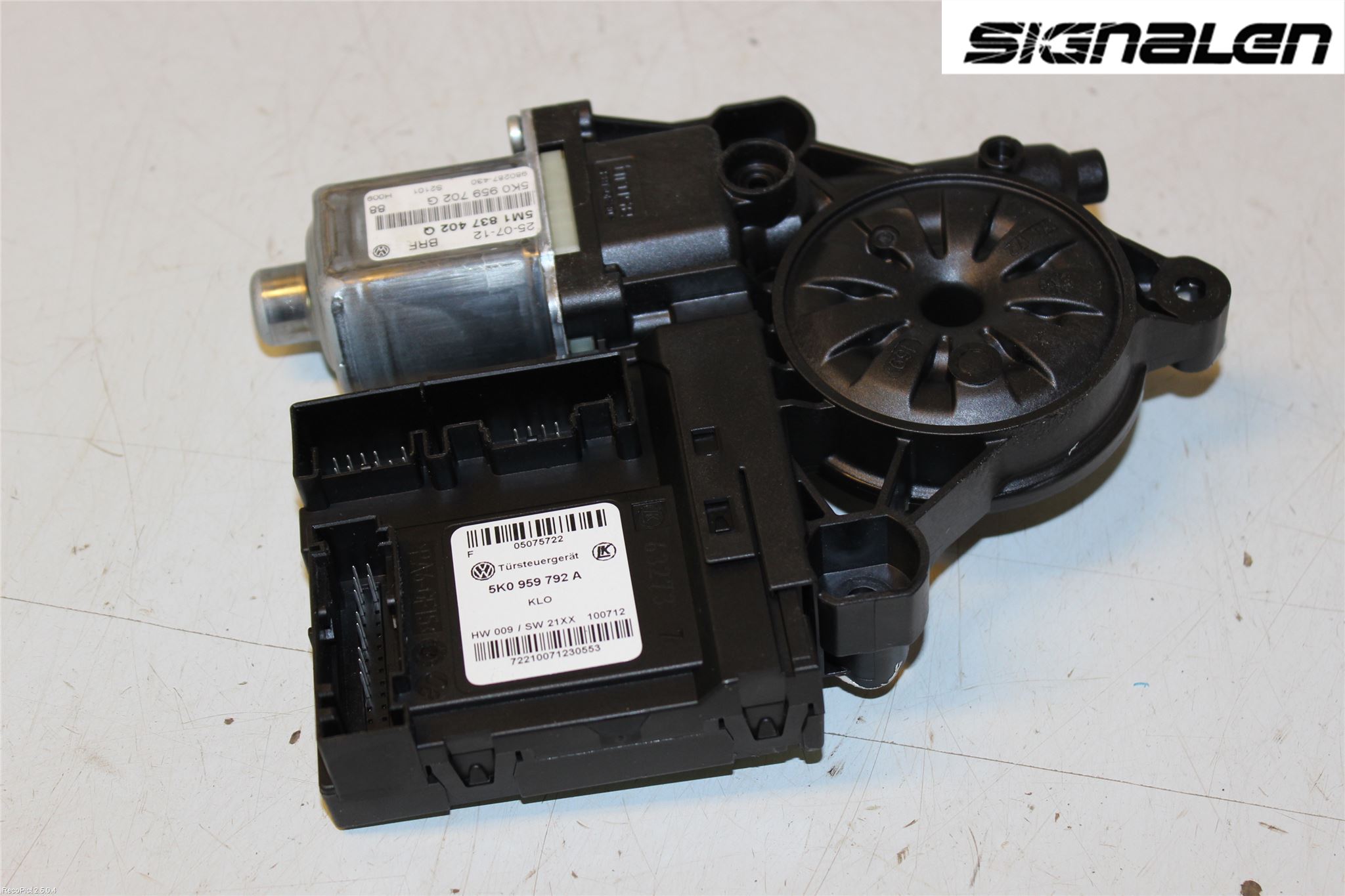 Volkswagen VW GOLF PLUS/CROSS GOLF 04-14 Vindusheismotor
