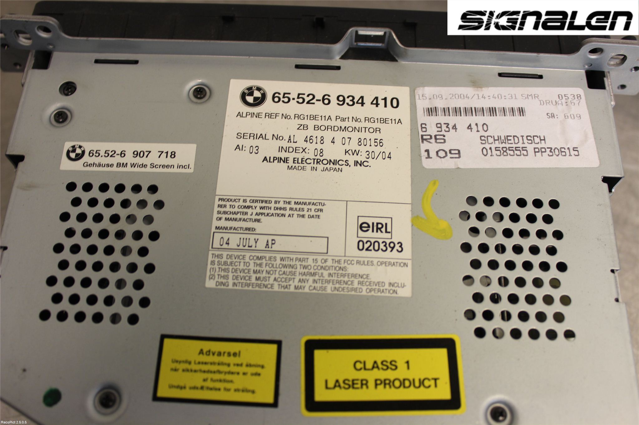 BMW 3 E46      98-05 Stereo Radio