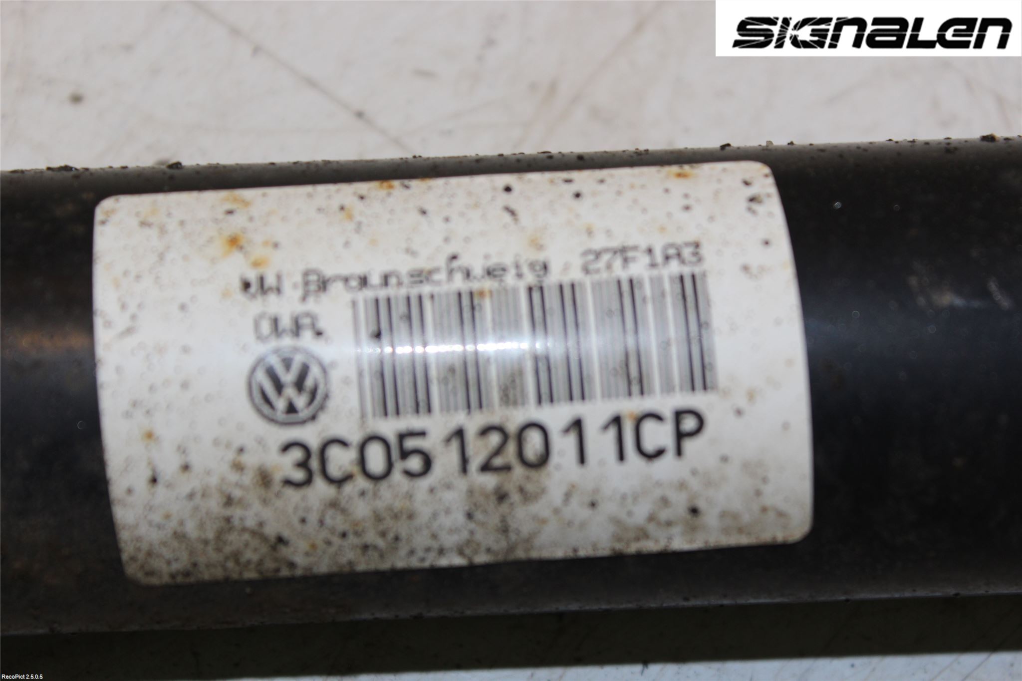 Volkswagen VW PASSAT 11-14 Støtdemper Bak