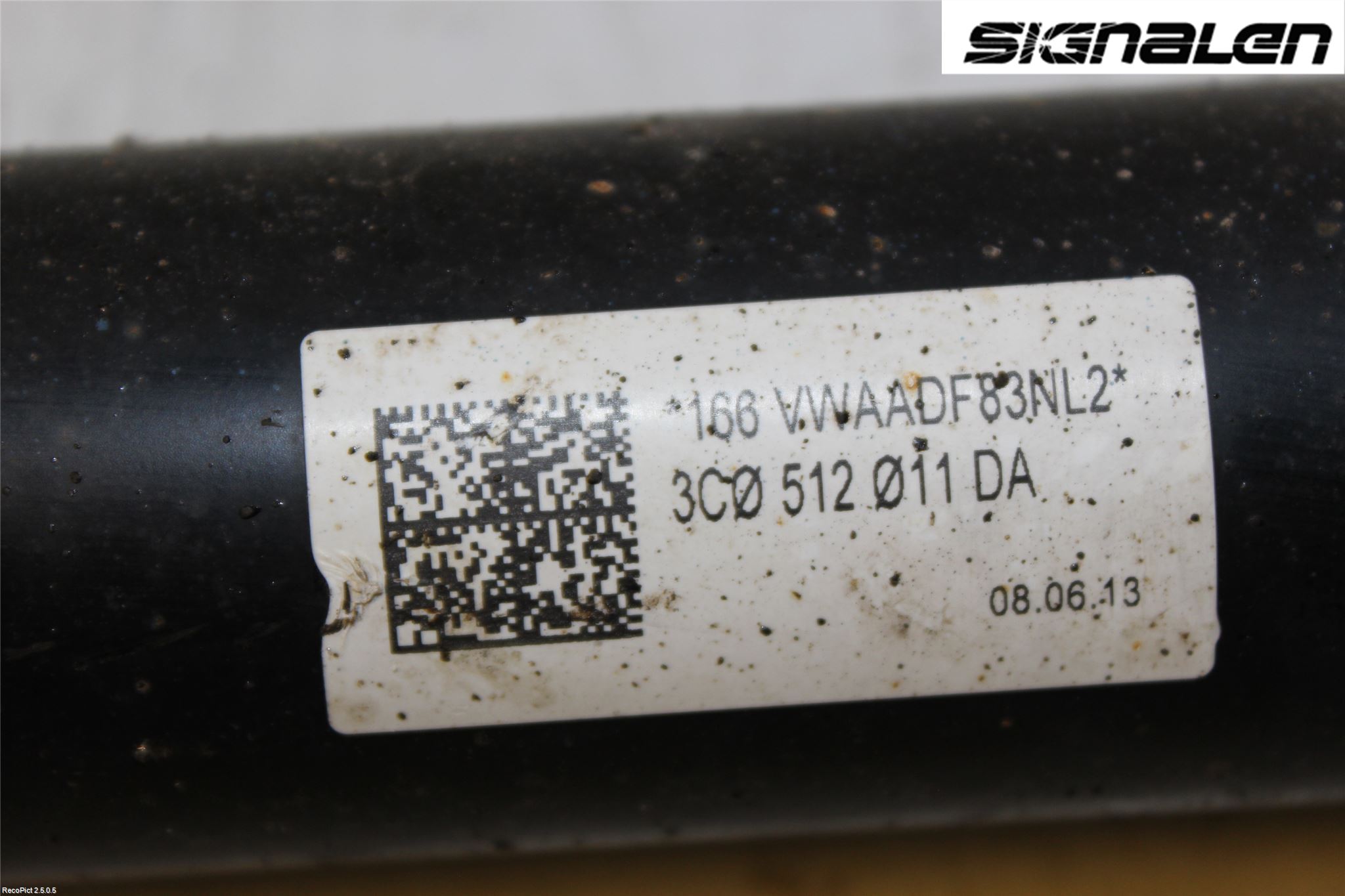 Volkswagen VW PASSAT 11-14 Støtdemper Bak