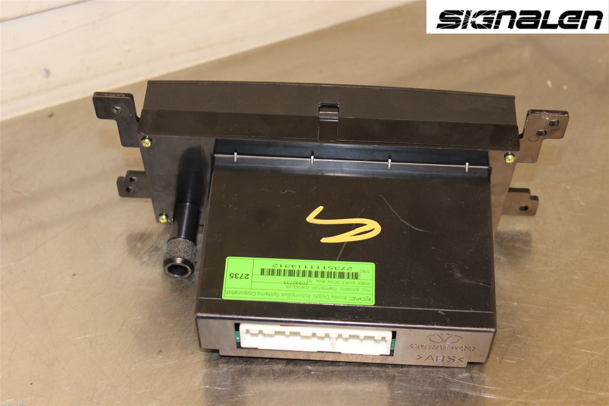 Chevrolet CAPTIVA Varme Ac Betjening-Display