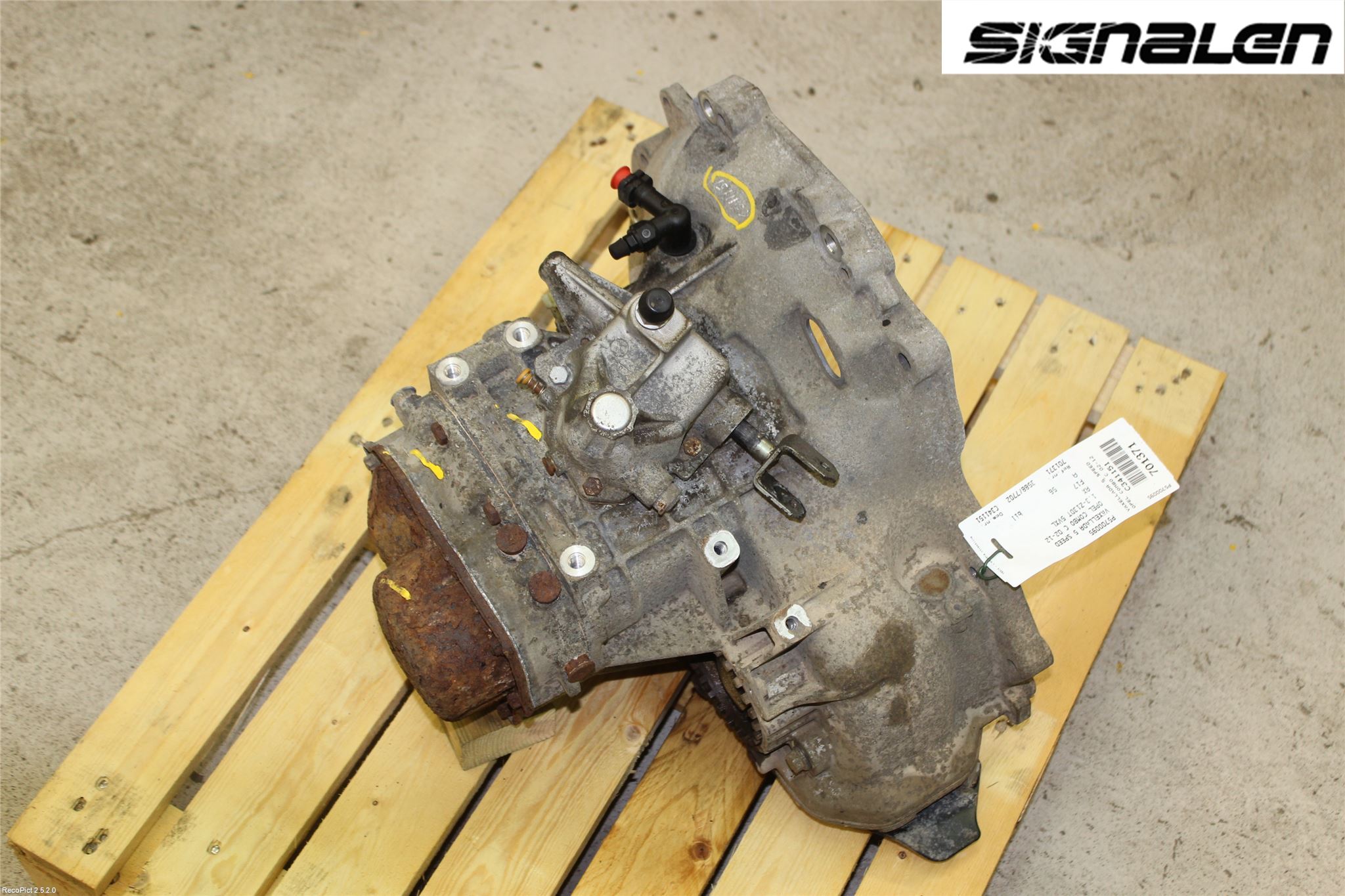 Opel COMBO 02-12 Gearkasse 5 Trinn
