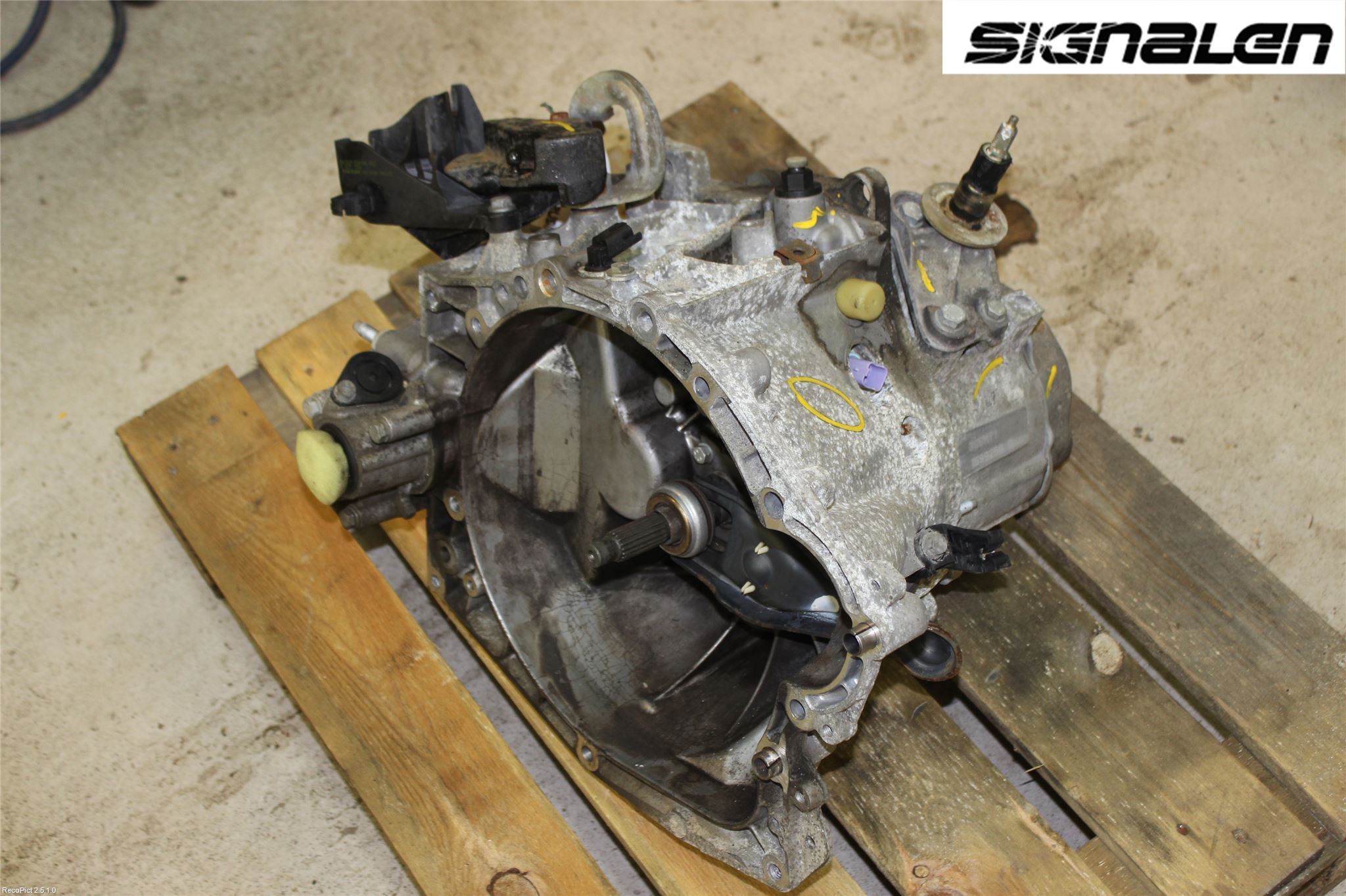 Citroen C4 GRAND PICASSO 07-13 Gearkasse 5 Trinn