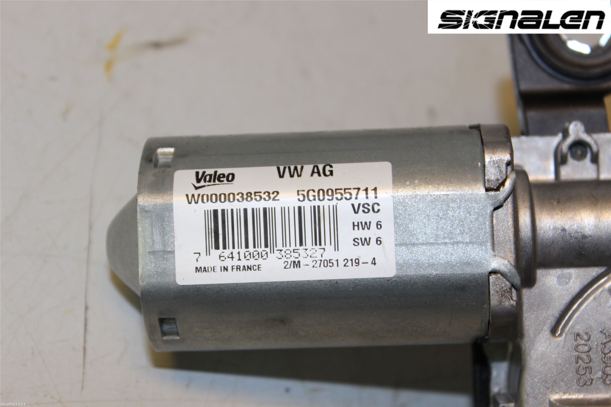Volkswagen VW GOLF / E-GOLF VII 13-20 Viskermotor Bakluke