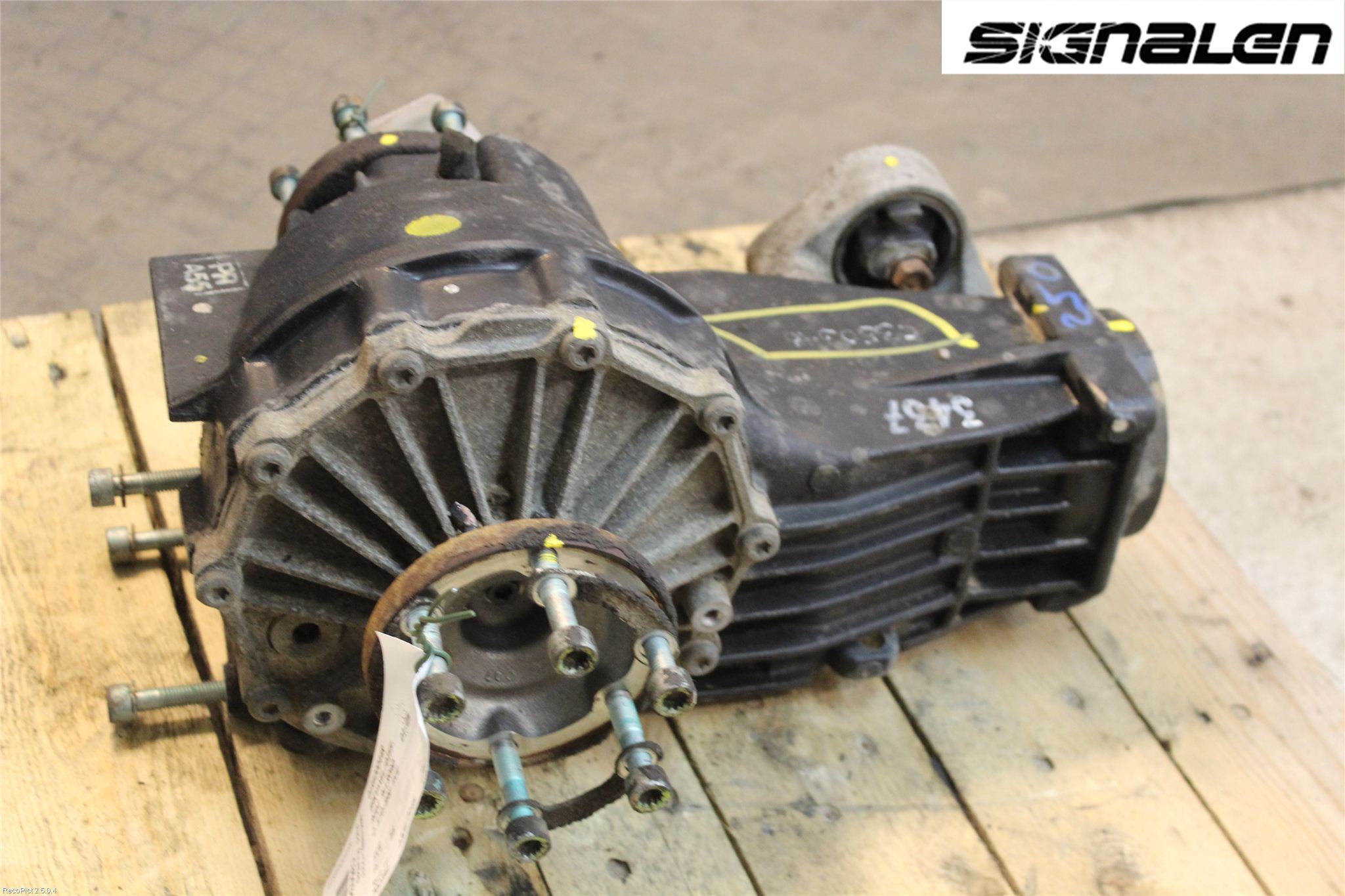 Audi ALLROAD 01-05 Bakaksel Kardang Bak -Diff