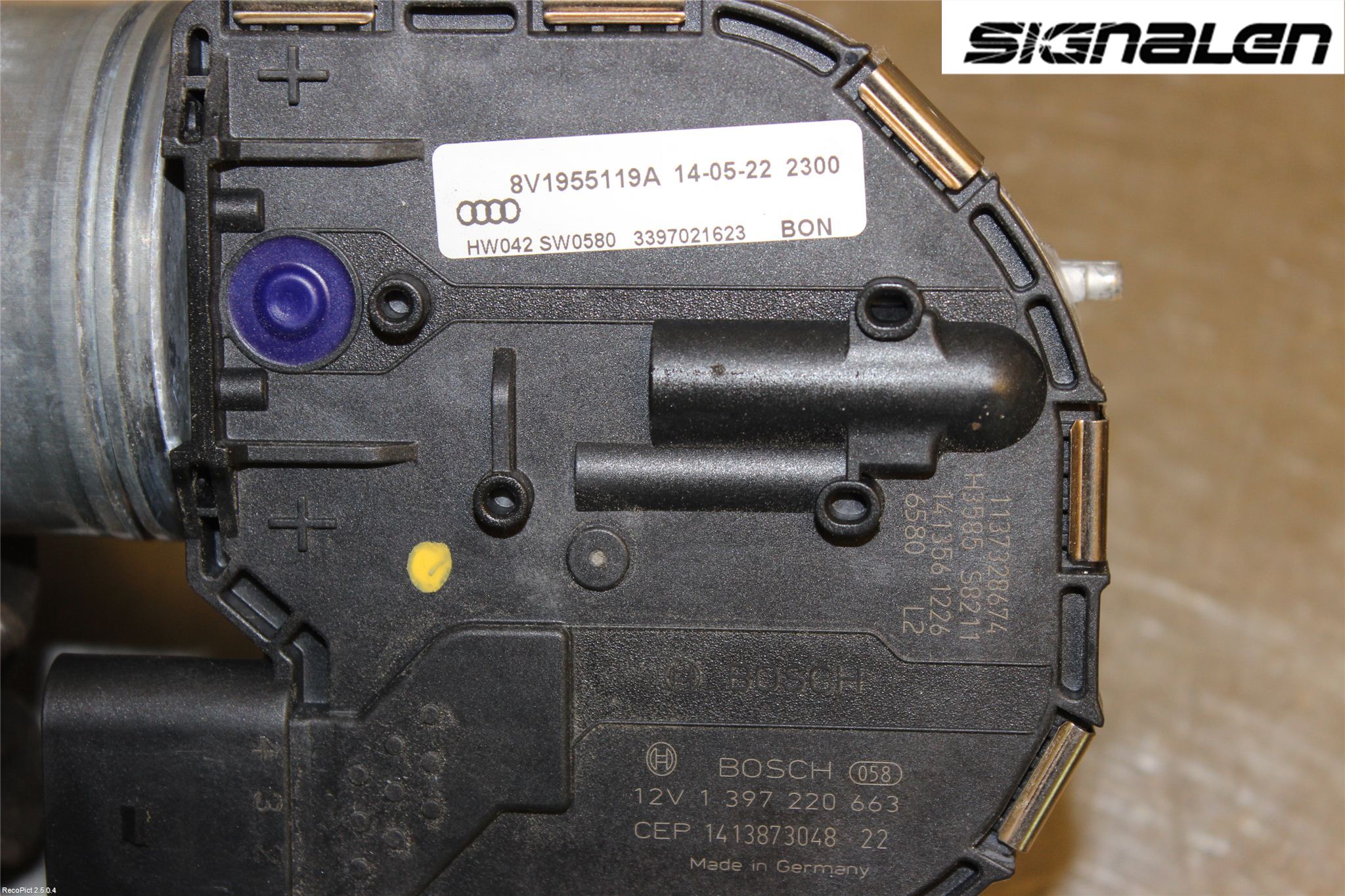 Audi A3/S3 8V 13-20 Viskermotor Frontrute