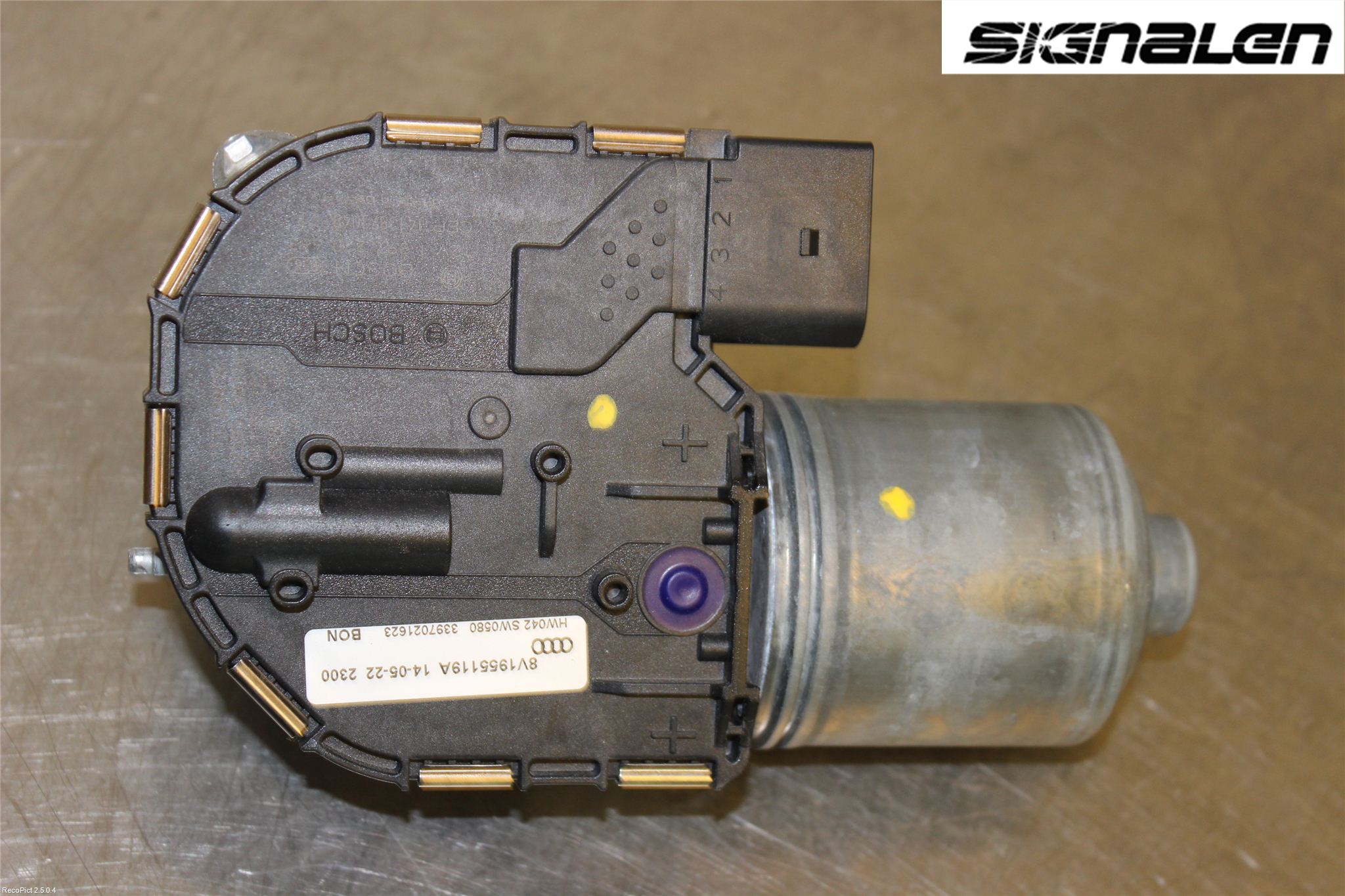 Audi A3/S3 8V 13-20 Viskermotor Frontrute