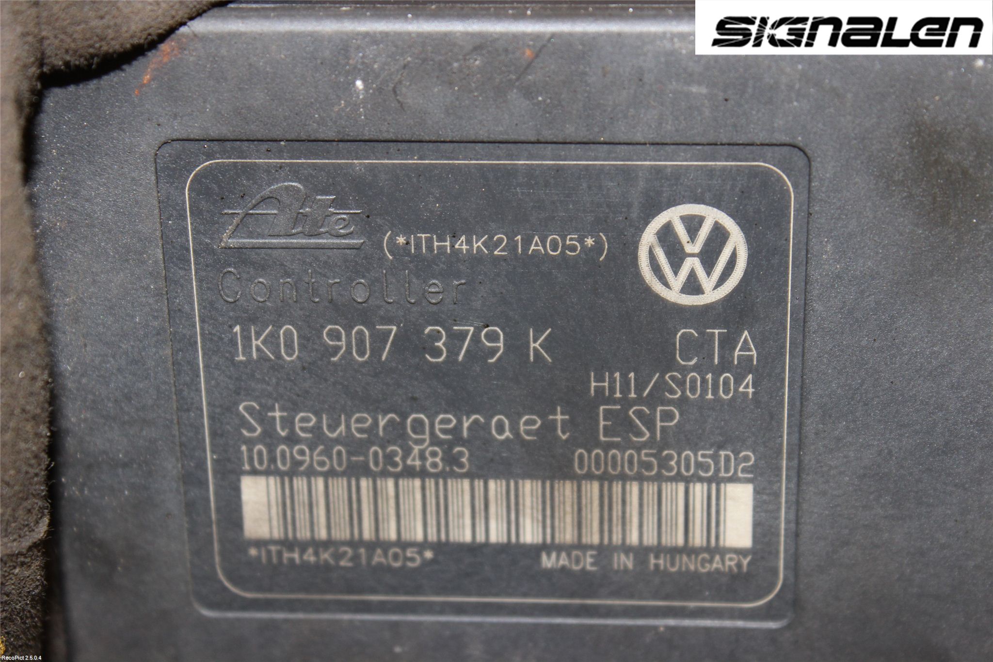 Volkswagen VW GOLF V 04-09 Abs Hydraulikkaggregat