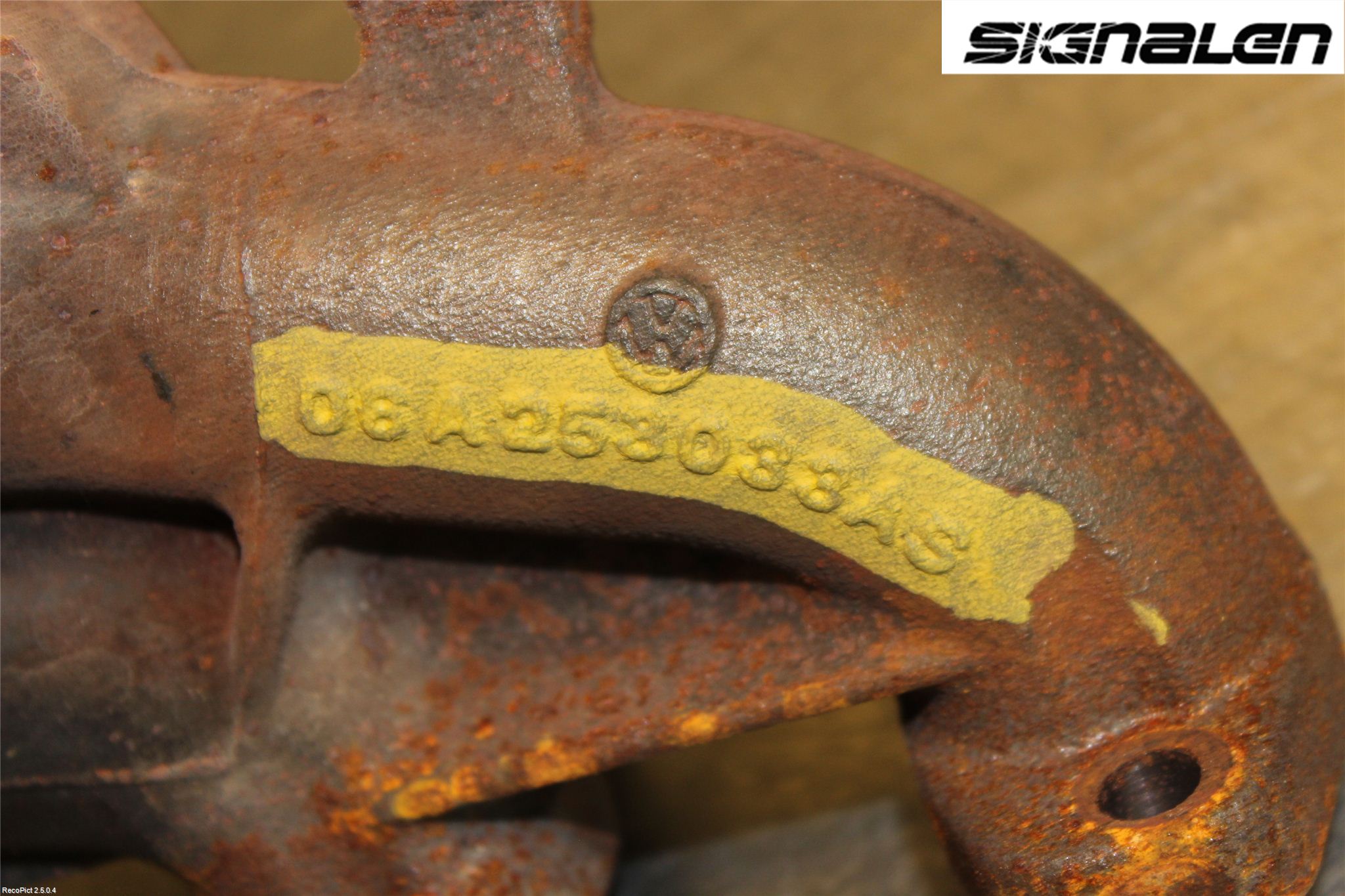Skoda OCTAVIA (1Z) 05-13 Eksosmanifold