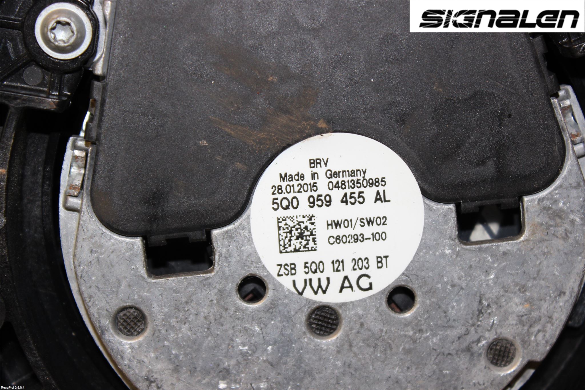 Volkswagen VW GOLF / E-GOLF VII 13-20 Kjølevifte Elektrisk