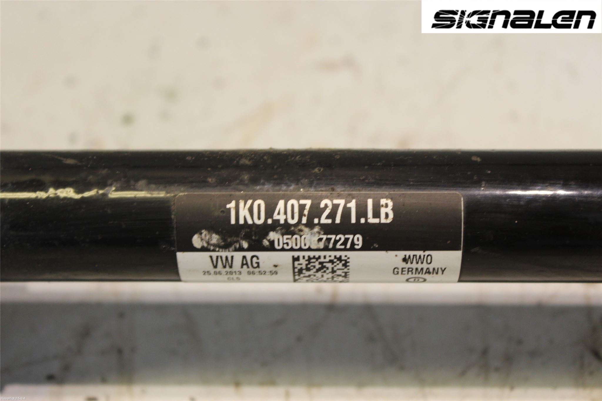 Audi A3/S3 8V 13-20 Drivaksel Foran Kompl Venstre