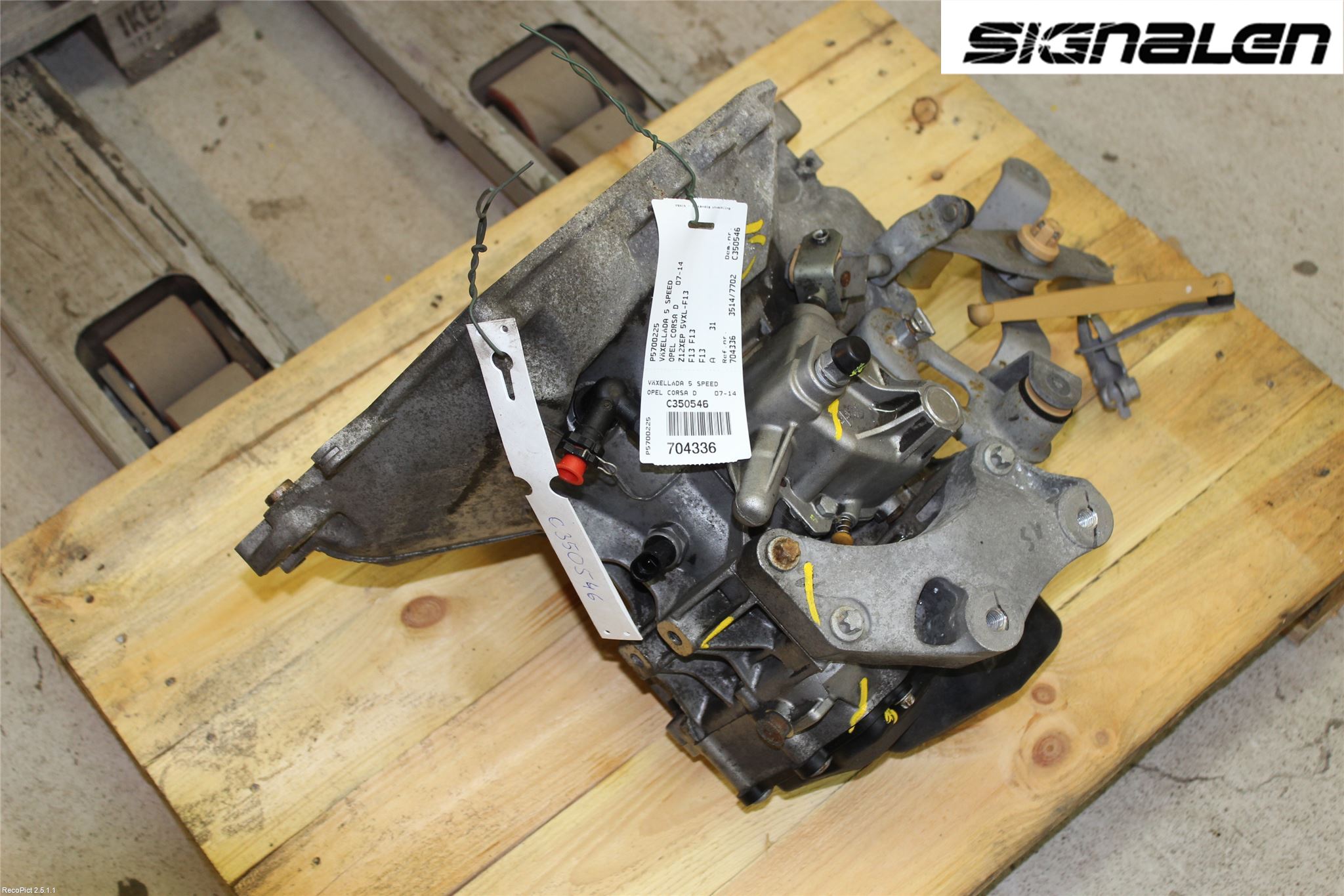 Opel CORSA D 07-14 Gearkasse 5 Trinn
