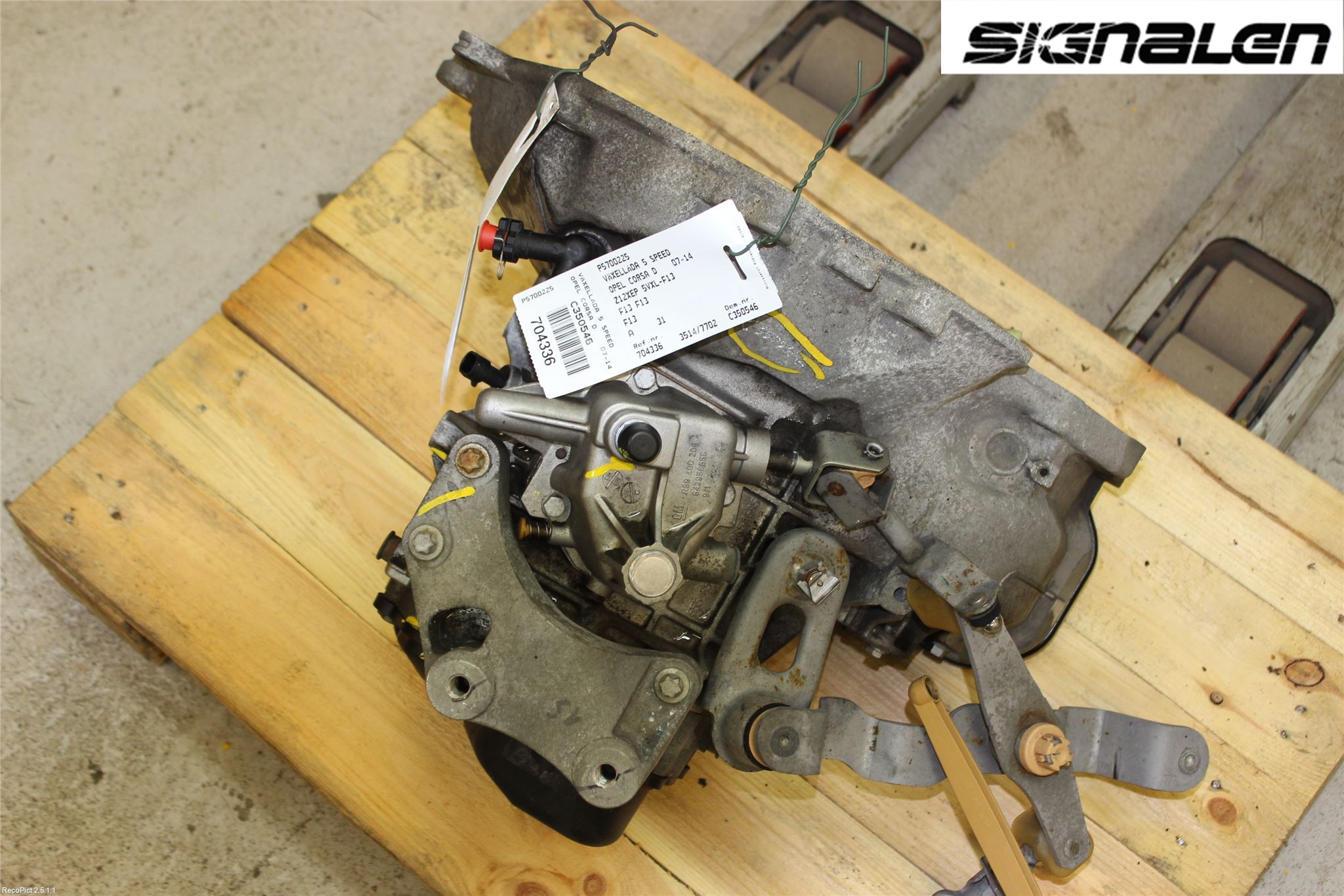 Opel CORSA D 07-14 Gearkasse 5 Trinn