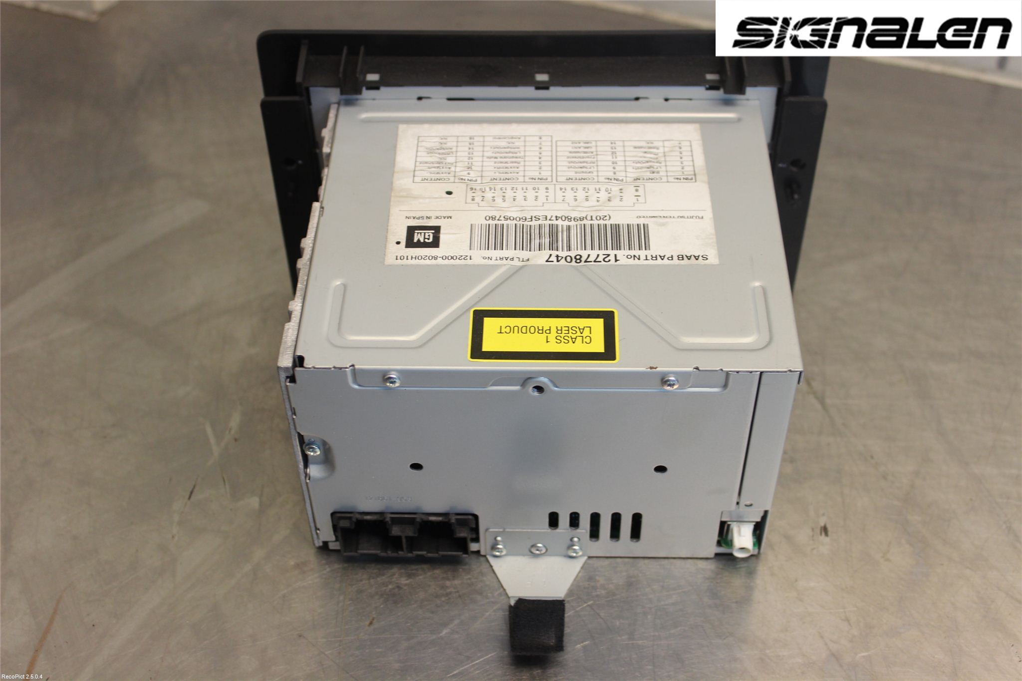 Saab 9-5     06-10 Stereo Radio