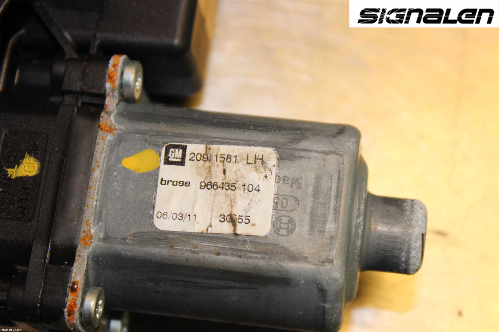 Opel INSIGNIA 09-16 Vindusheis El Komp